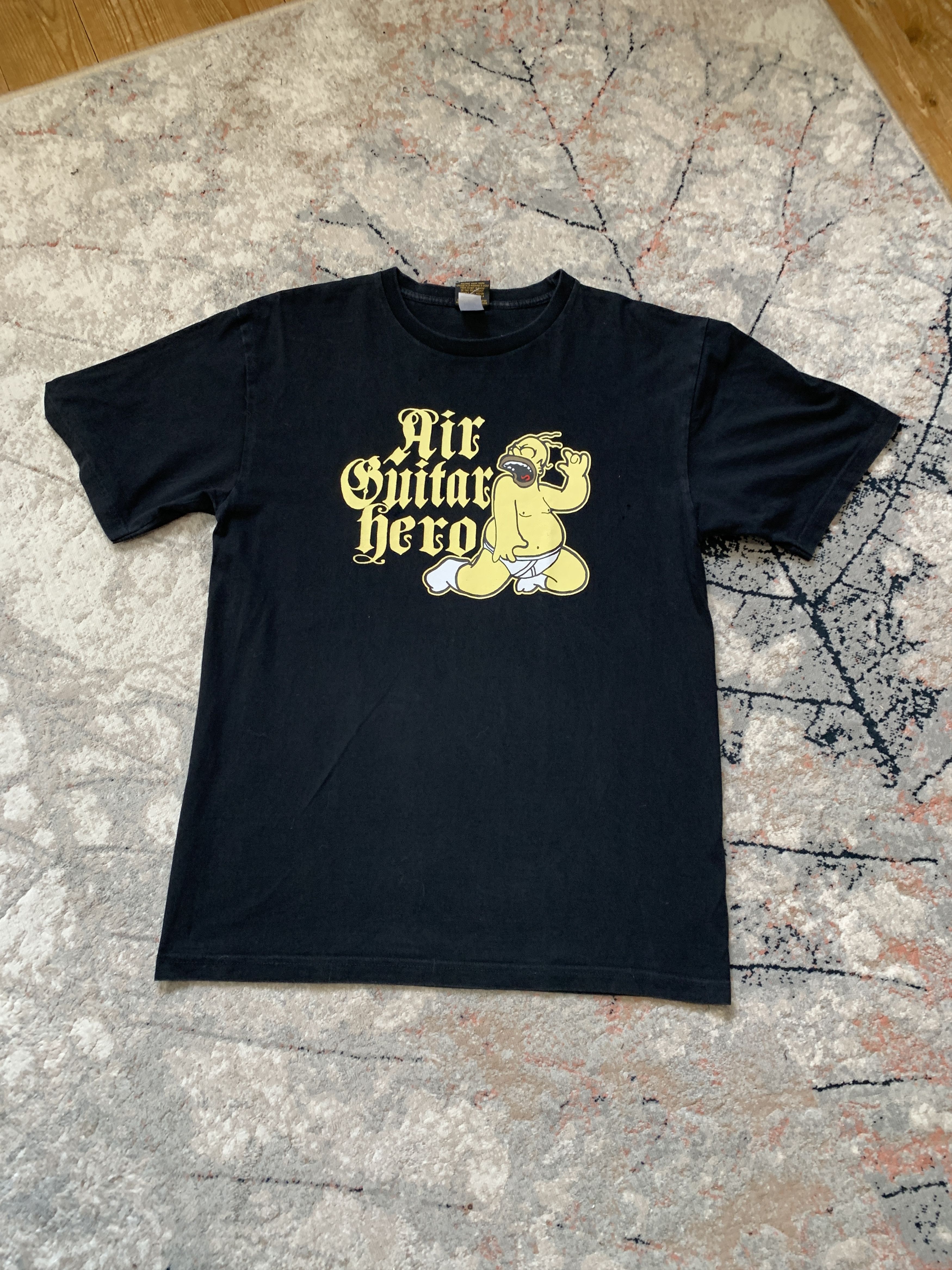 Changes Vintage Changes The Simpsons Air Guitar Hero Tee Size US L / EU 52-54 / 3 - 2 Thumbnail