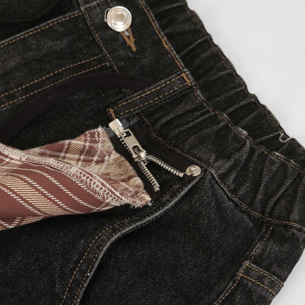 Japanese Brand × Jean American Men's Square Wide Leg Scimitar Jeans Size US 32 / EU 48 - 3 Thumbnail