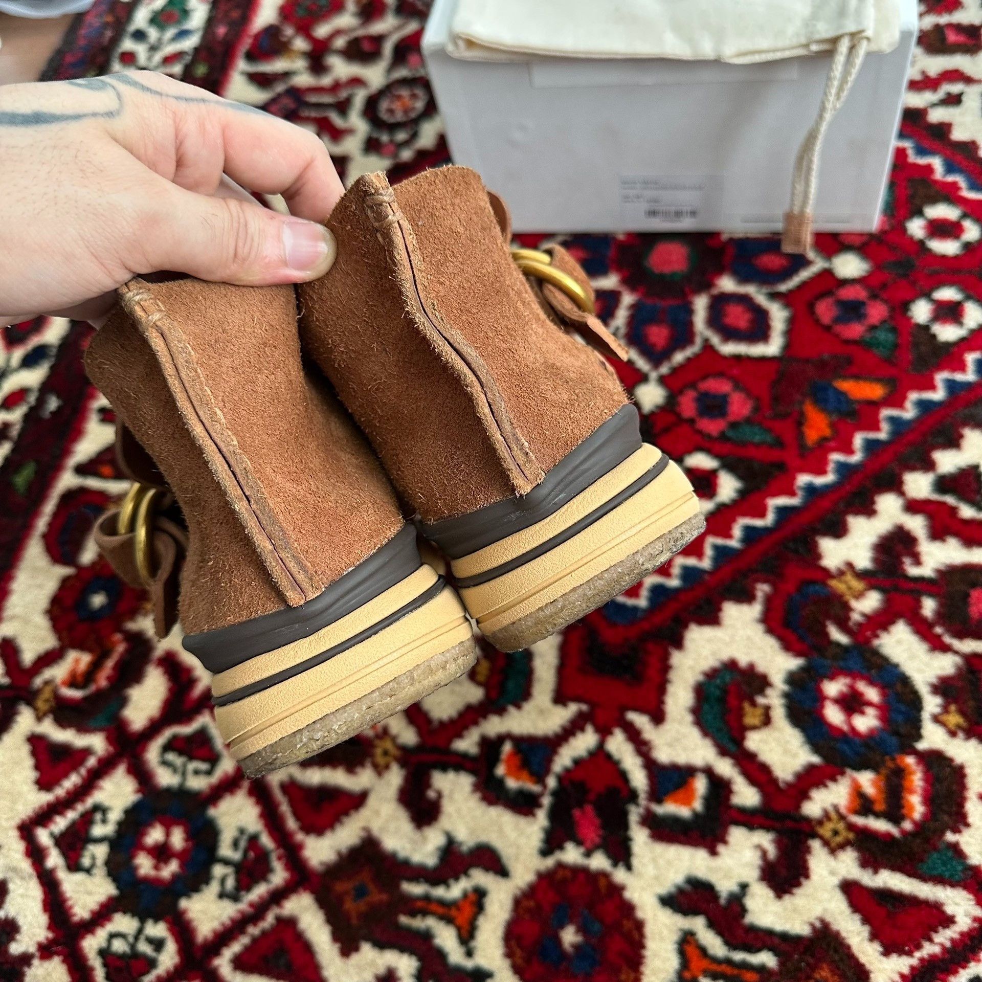 Visvim VISVIM MAGOON RING MOC FOLK Boots Size US 8 / EU 41 - 8 Thumbnail