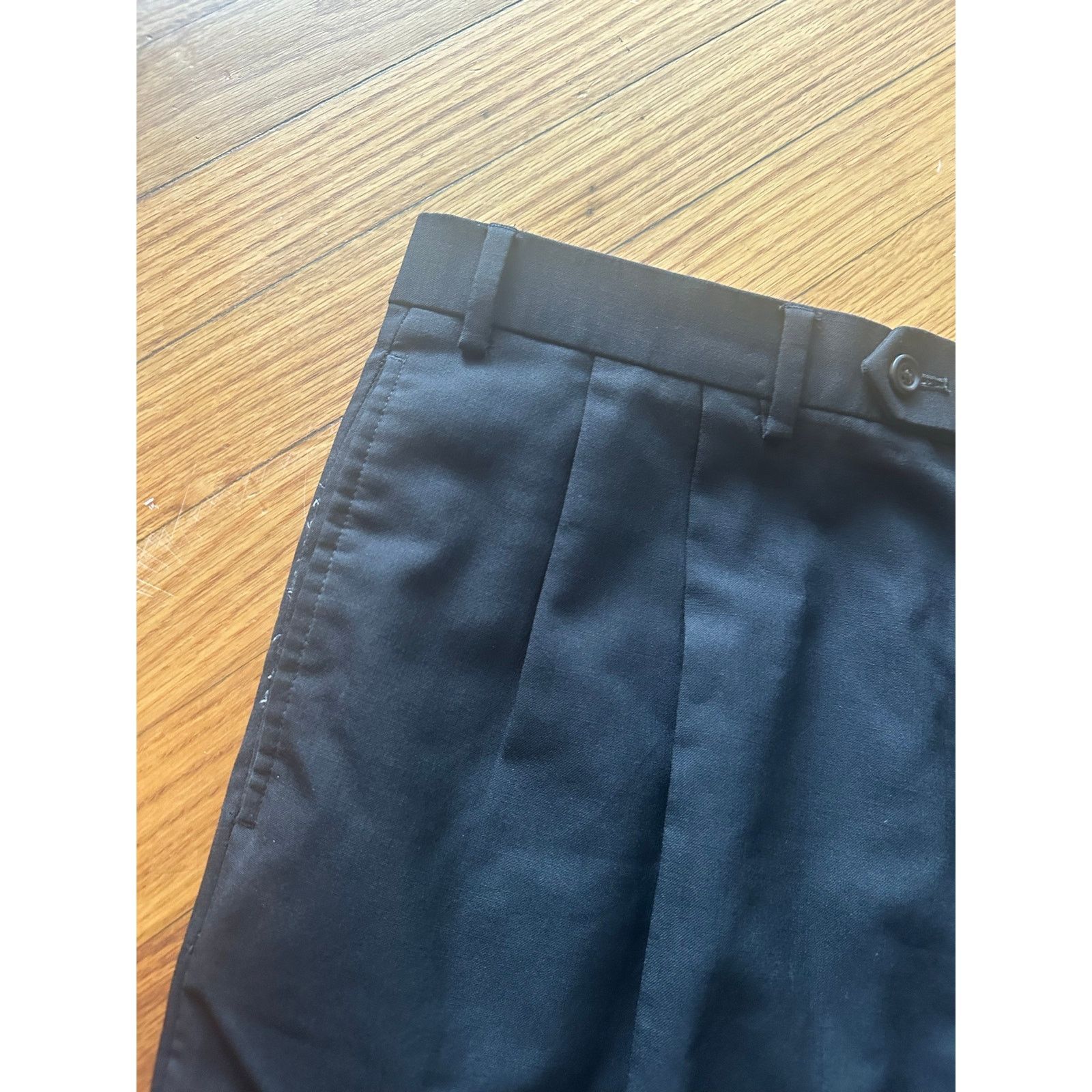Lauren Ralph Lauren Lauren Ralph Lauren Black Wool Comfort Fit Pants – 36x32 Size US 36 / EU 52 - 3 Thumbnail