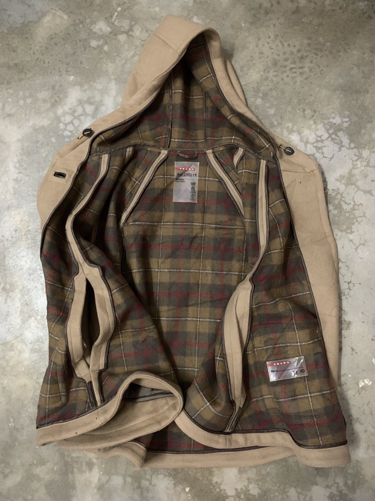 Prada Prada Art. 290219 FW 23-24 Size 40 Wool Jacket Size S / US 4 / IT 40 - 18 Thumbnail