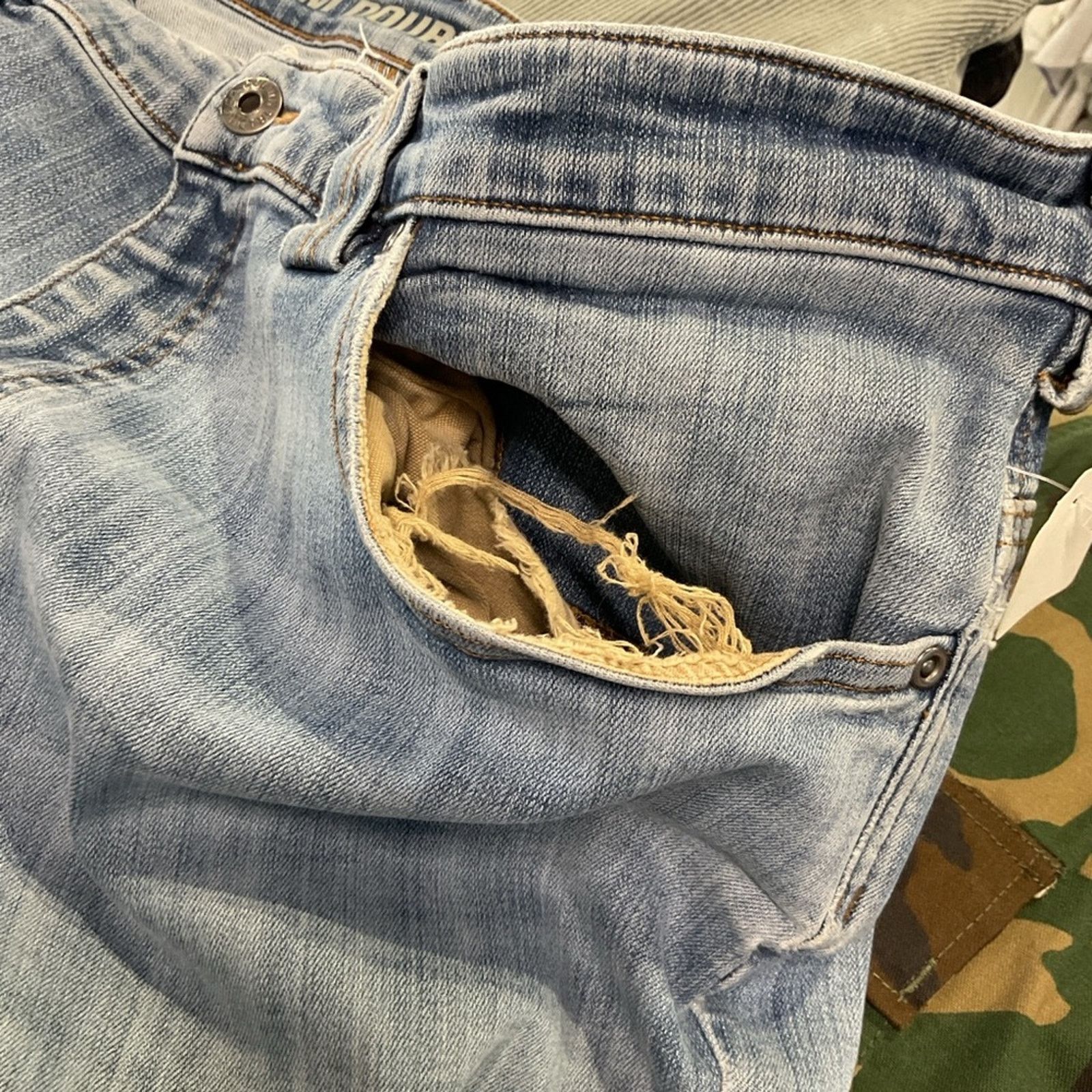 Vintage Duluth Trading Co Double Flex jeans Size US 38 / EU 54 - 3 Thumbnail