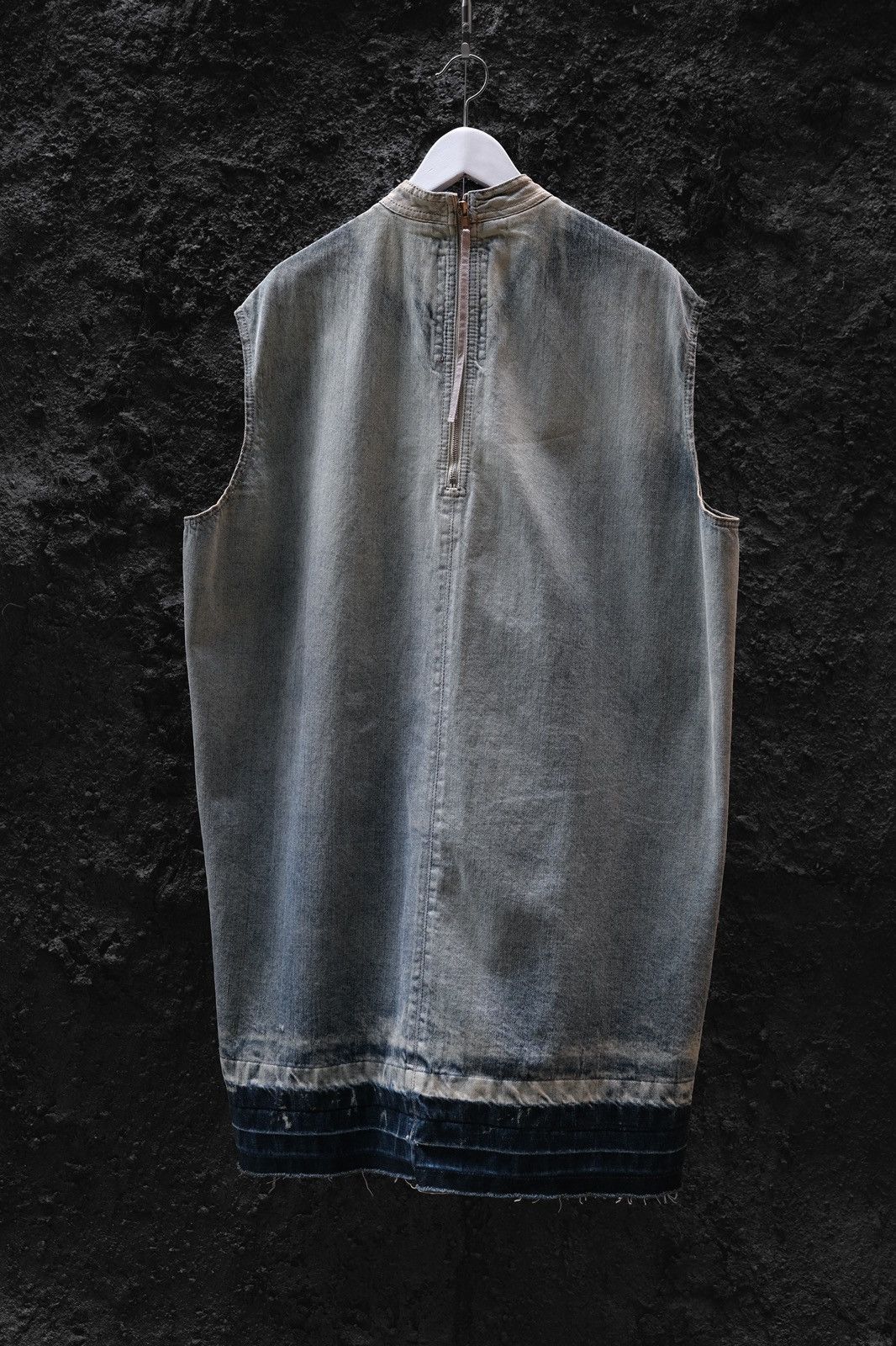 Rick Owens Rick Owens 15SS FAUN Denim Long Vest Size US M / EU 48-50 / 2 - 4 Thumbnail