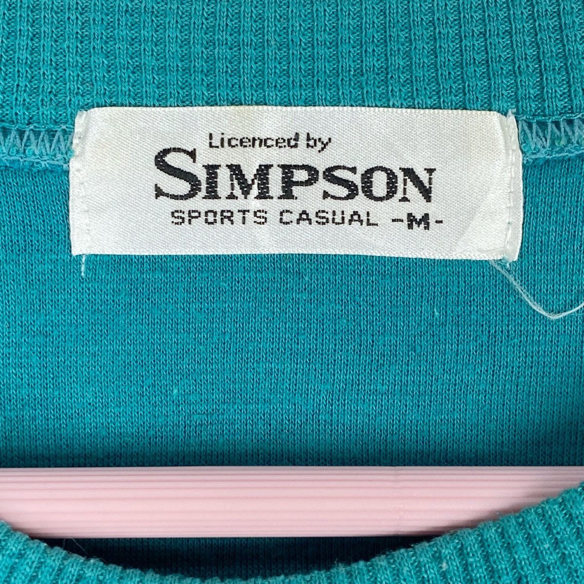 The Simpsons Simpson Embroidery Logo Sweatshirt Crewneck Pullover Jumper Size US L / EU 52-54 / 3 - 5 Thumbnail