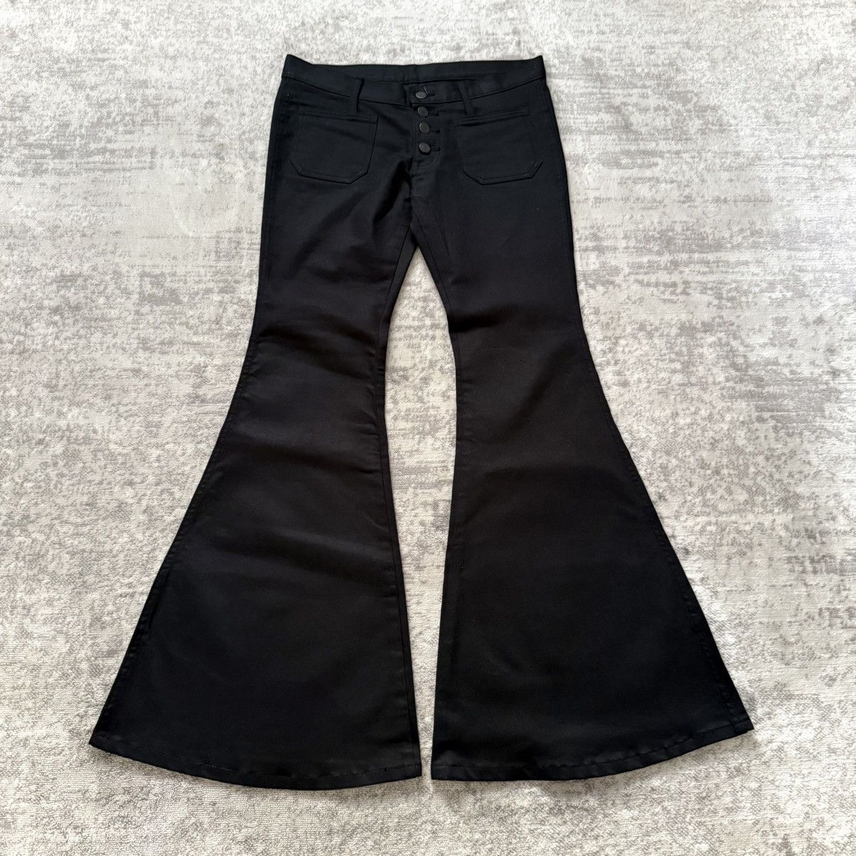 If Six Was Nine Early 2000's DeeDee Japanese Button Fly Bell Bottom Denim Size US 32 / EU 48 - 1 Thumbnail