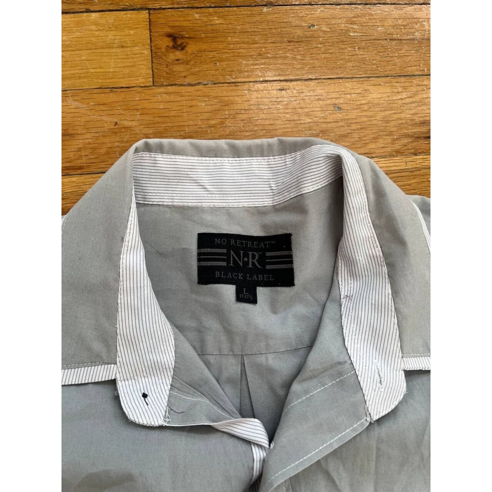 Black Label Black Label Button Down Long Sleeve Shirt White L A000826 Size US L / EU 52-54 / 3 - 5 Thumbnail