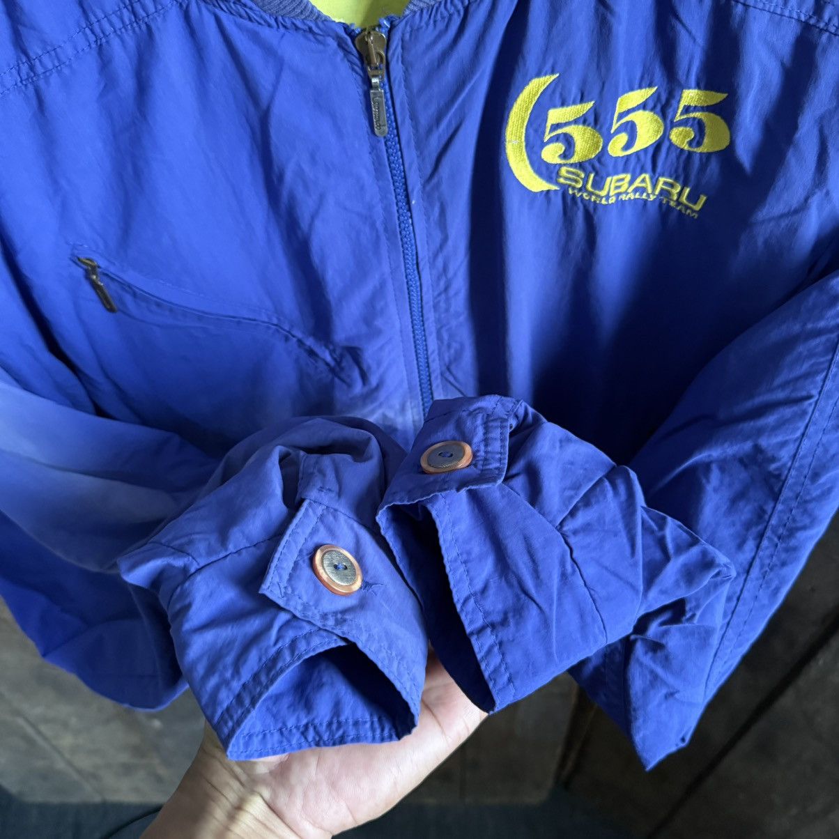 Vintage Vintage Subaru 555 Bomber Jacket Size US L / EU 52-54 / 3 - 6 Thumbnail