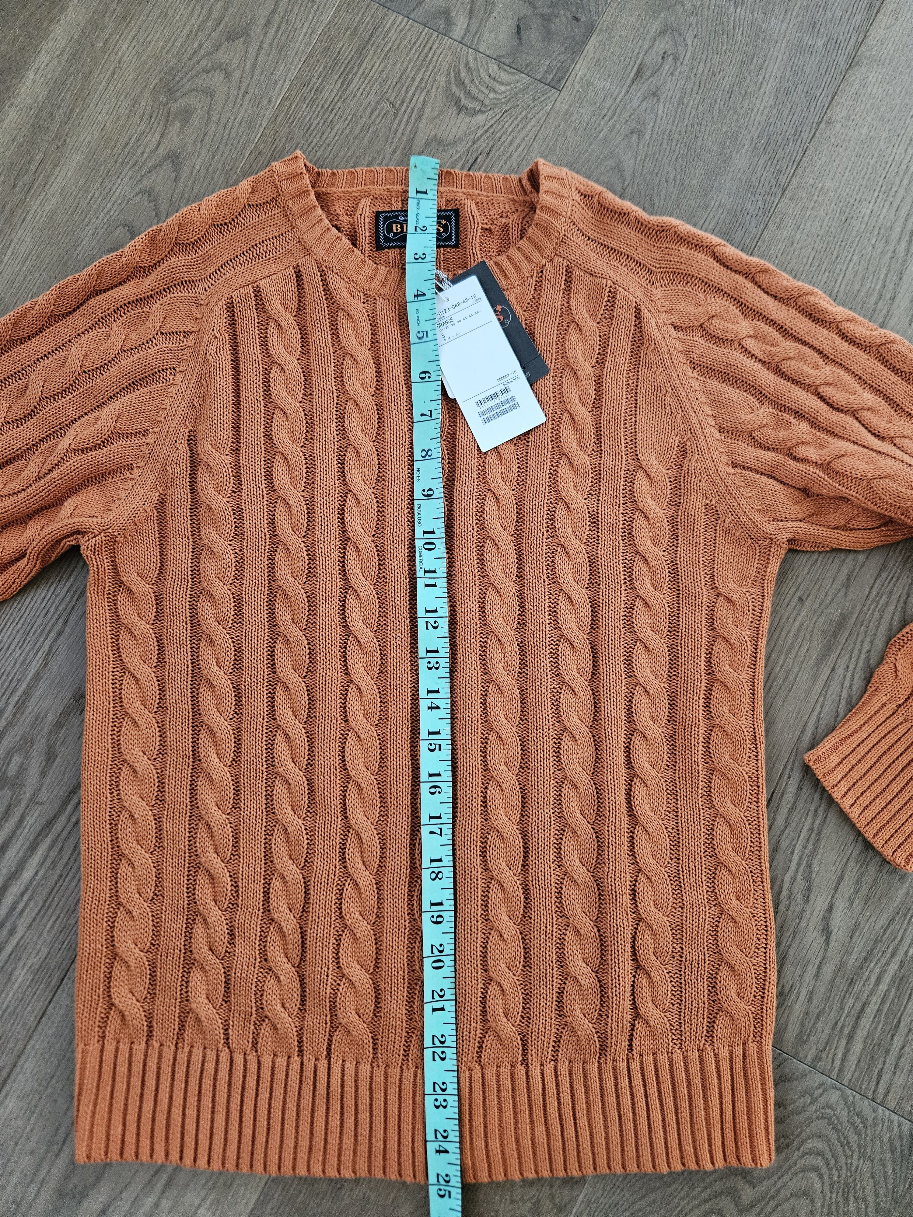 Beams Plus Sweather crew cable net Size US S / EU 44-46 / 1 - 3 Thumbnail