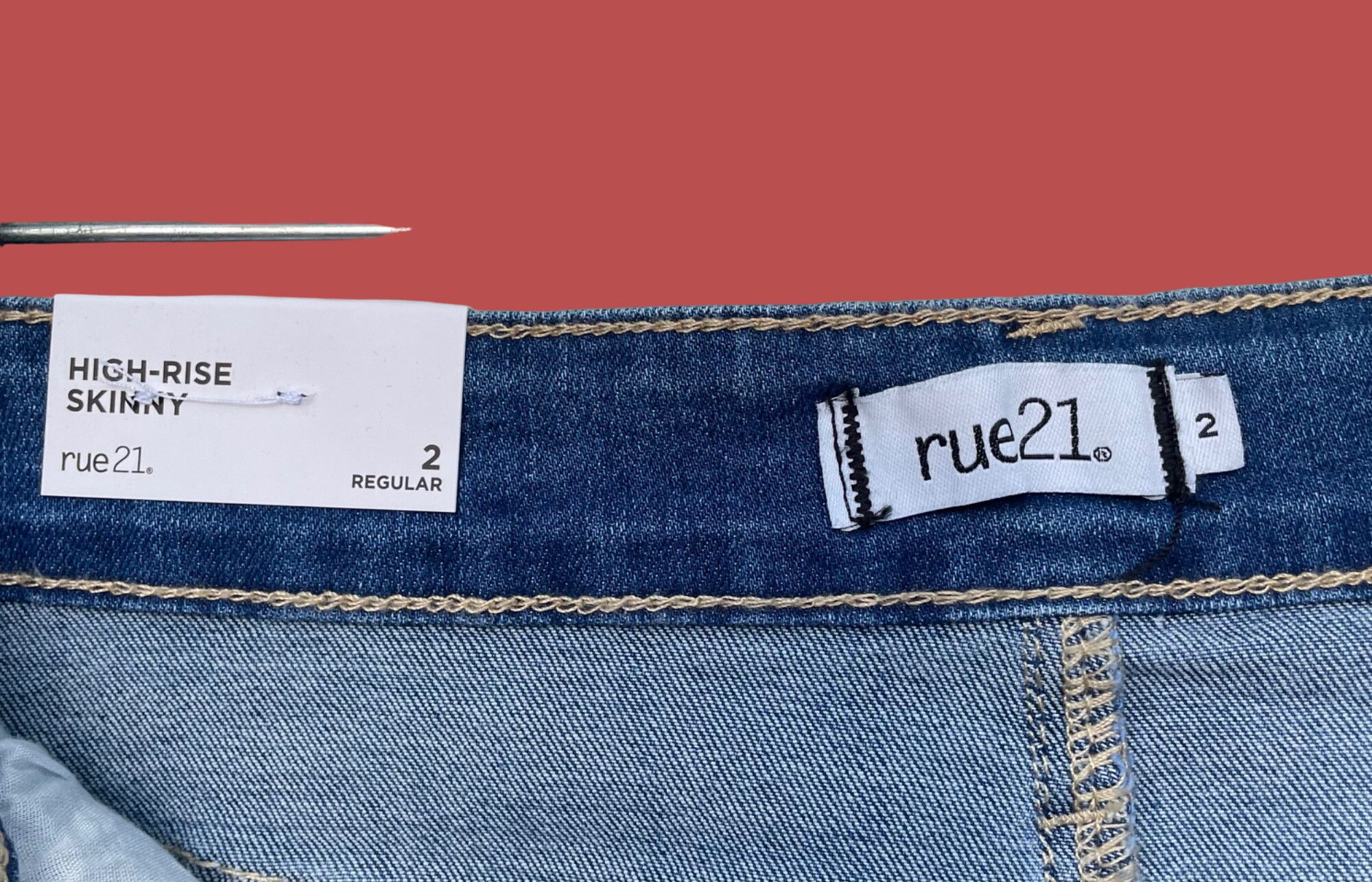 rue21 Rue 21 - Women's Ultimate Stretch High-Rise Skinny Jeans - B Size 26" / US 2 / IT 38 - 10 Thumbnail