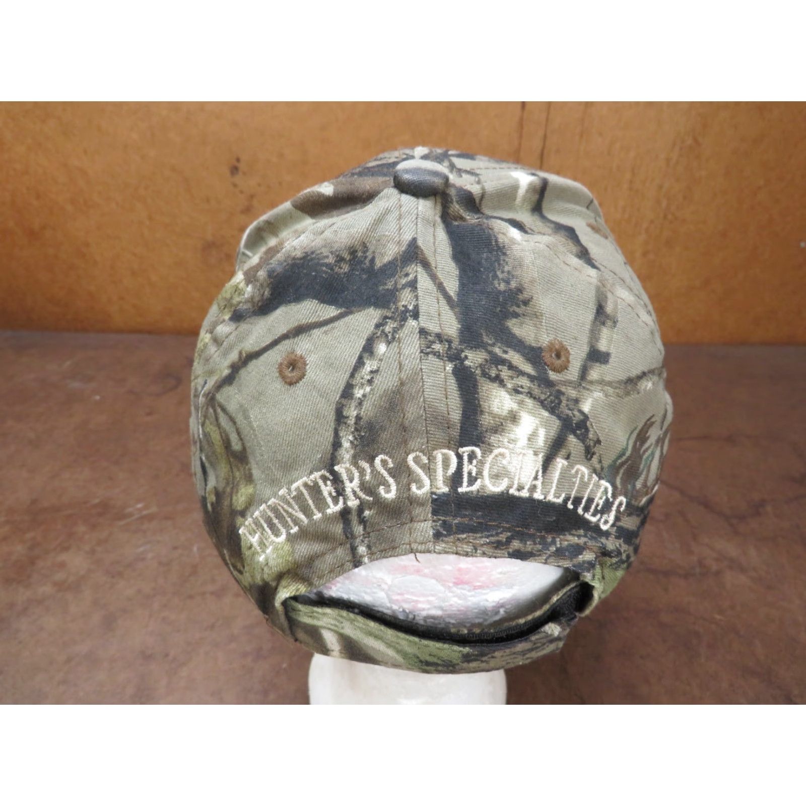 Hunter VTG HaT Camo Hunting trucker cap hat Adjustable Multi-Color 1980s HaT advertising Trucker Hat Mens Womens Boys Girls Size ONE SIZE - 3 Thumbnail