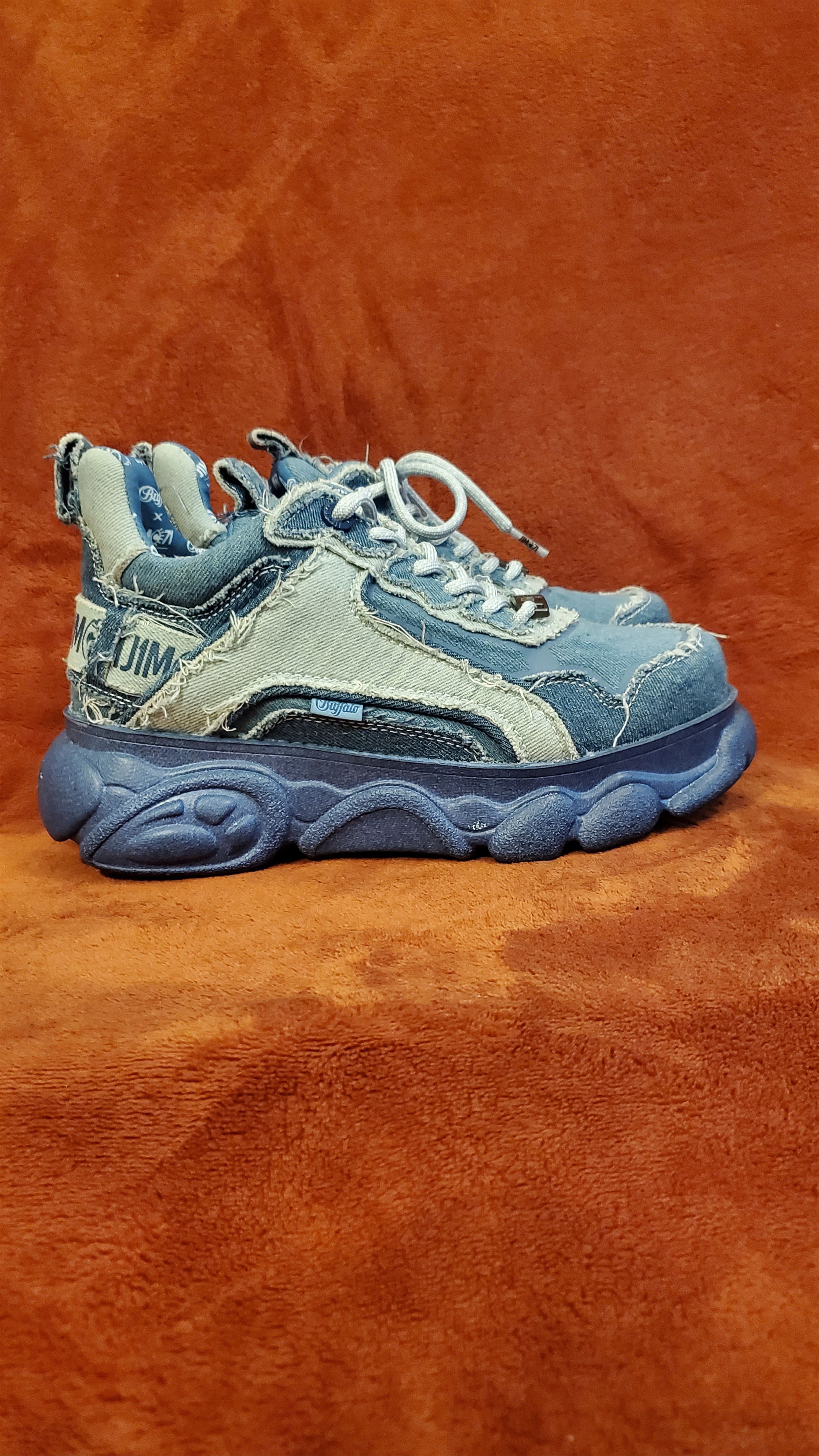 Buffalo London BUFFALO LONDON x J1MO71 chunky platform denim sneakers Size US 7.5 / IT 37.5 - 8 Thumbnail