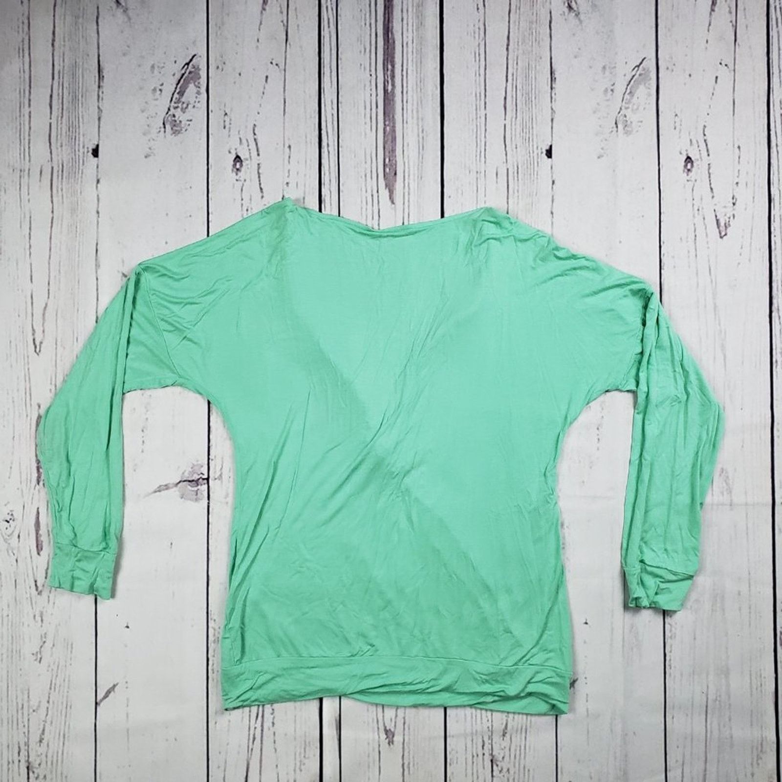 Other Greatrees Mint Green 1/4 Zip Lightweight Stretchy Top Small Size S / US 4 / IT 40 - 6 Thumbnail