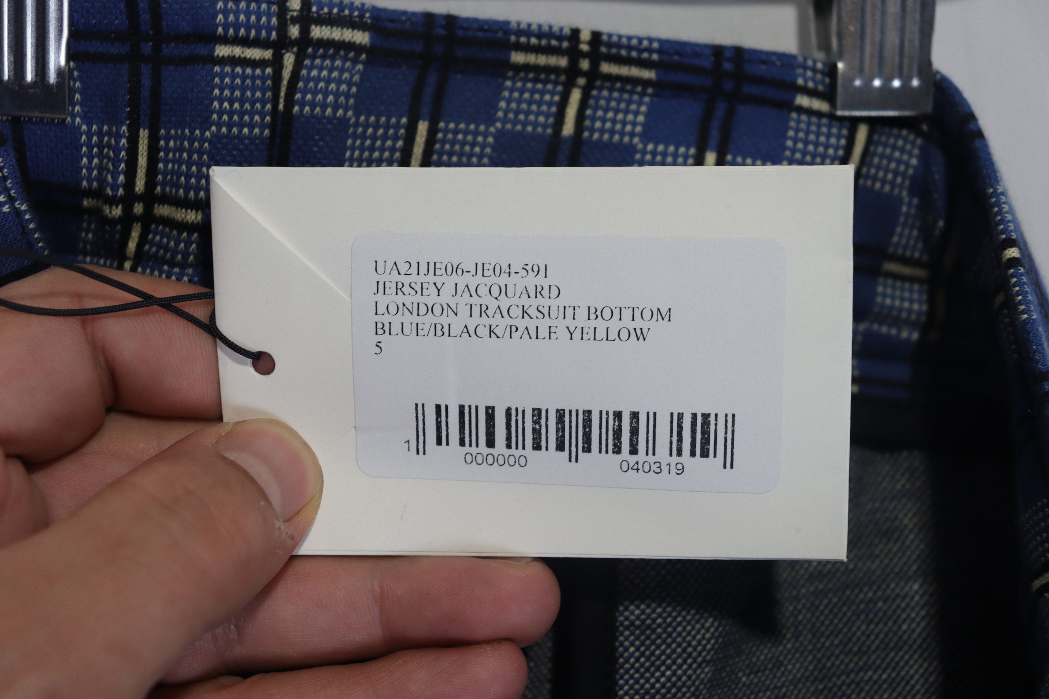 Wales Bonner o1rshd11223 Jersey Jacquard London Tracksuit Bottom Size US 30 / EU 46 - 9 Thumbnail