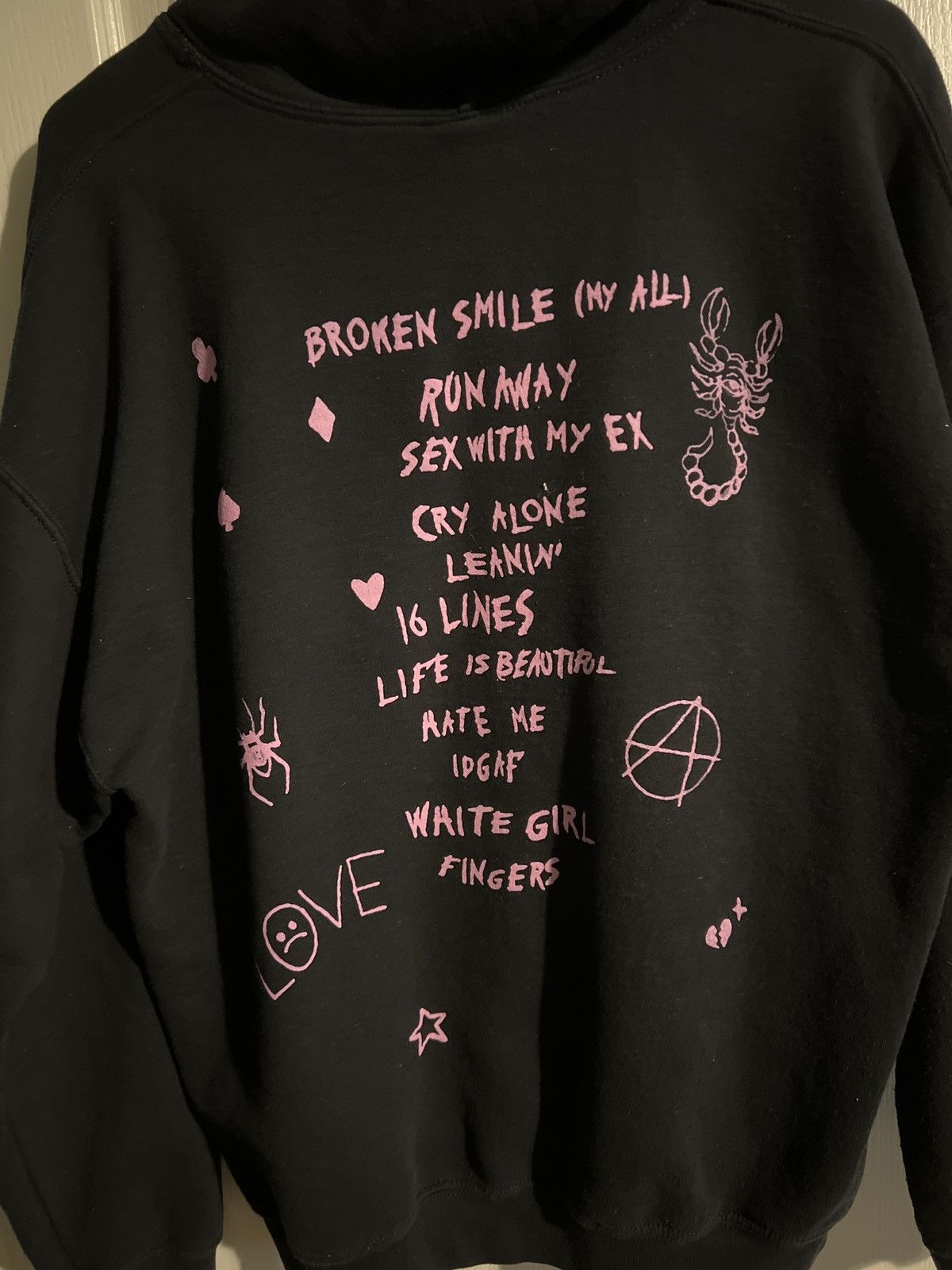 Lil Peep Lil Peep Come Over When You’re Sober pt2 hoodie Size US L / EU 52-54 / 3 - 6 Thumbnail