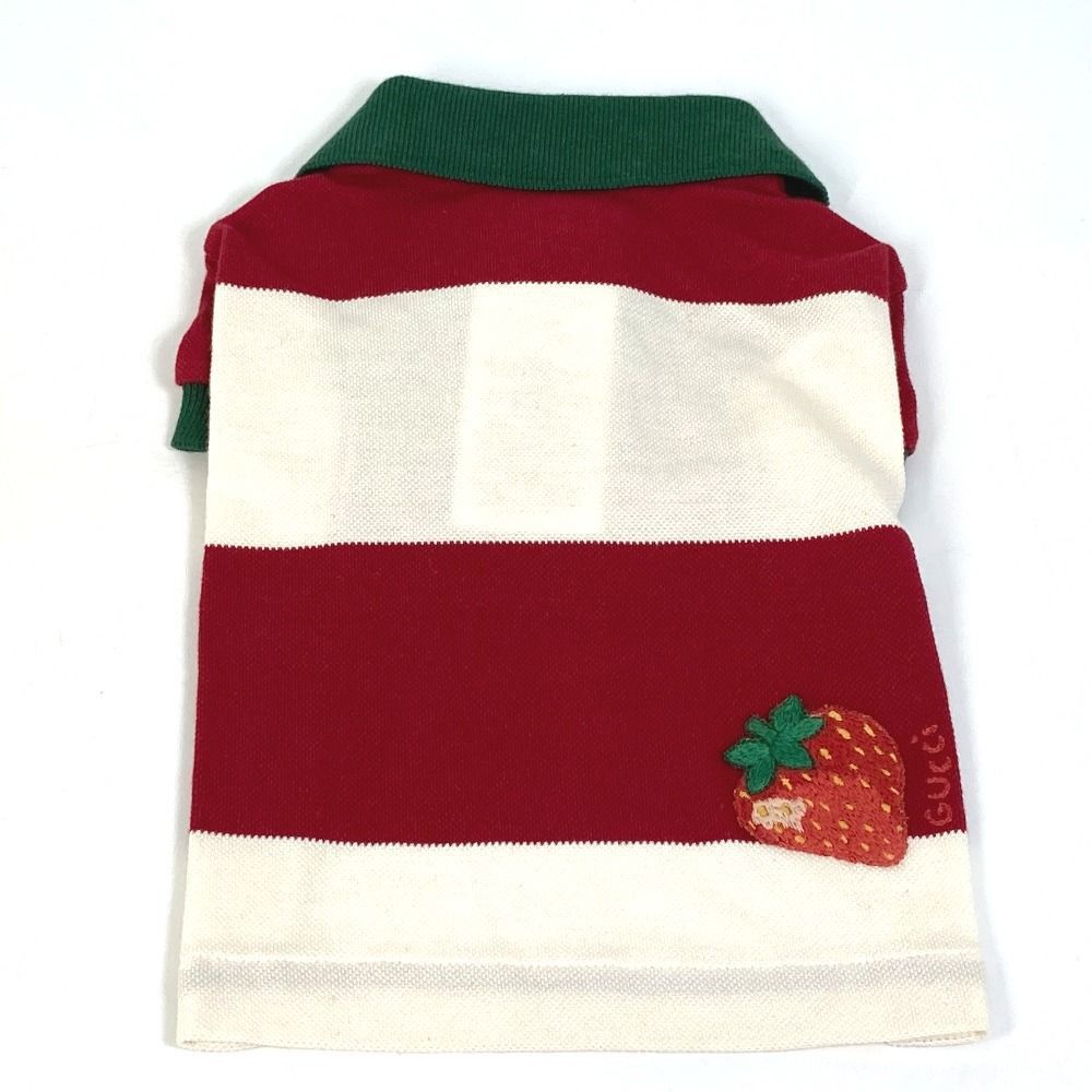 Gucci Gucci Pet Striped T Shirt with Patch SIZE L Size ONE SIZE - 1 Thumbnail