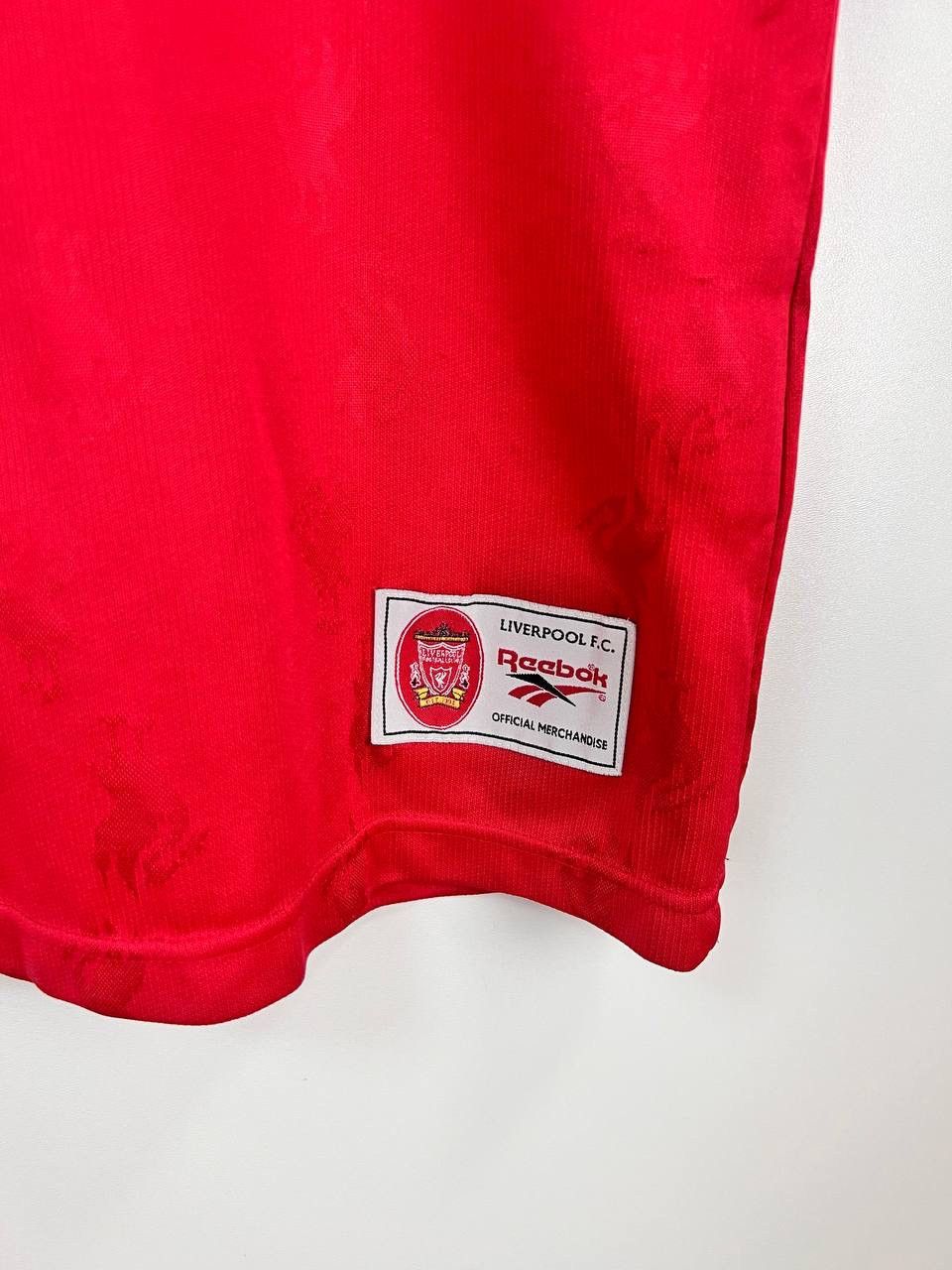 Reebok × Vintage Liverpool Reebok 1996 jersey t-shirts size 30/32 XS Size US XS / EU 42 / 0 - 6 Thumbnail