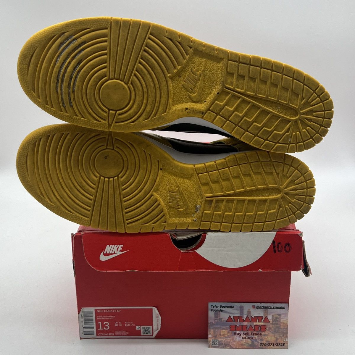 Nike Nike dunk high Iowa Size US 13 / EU 46 - 8 Thumbnail