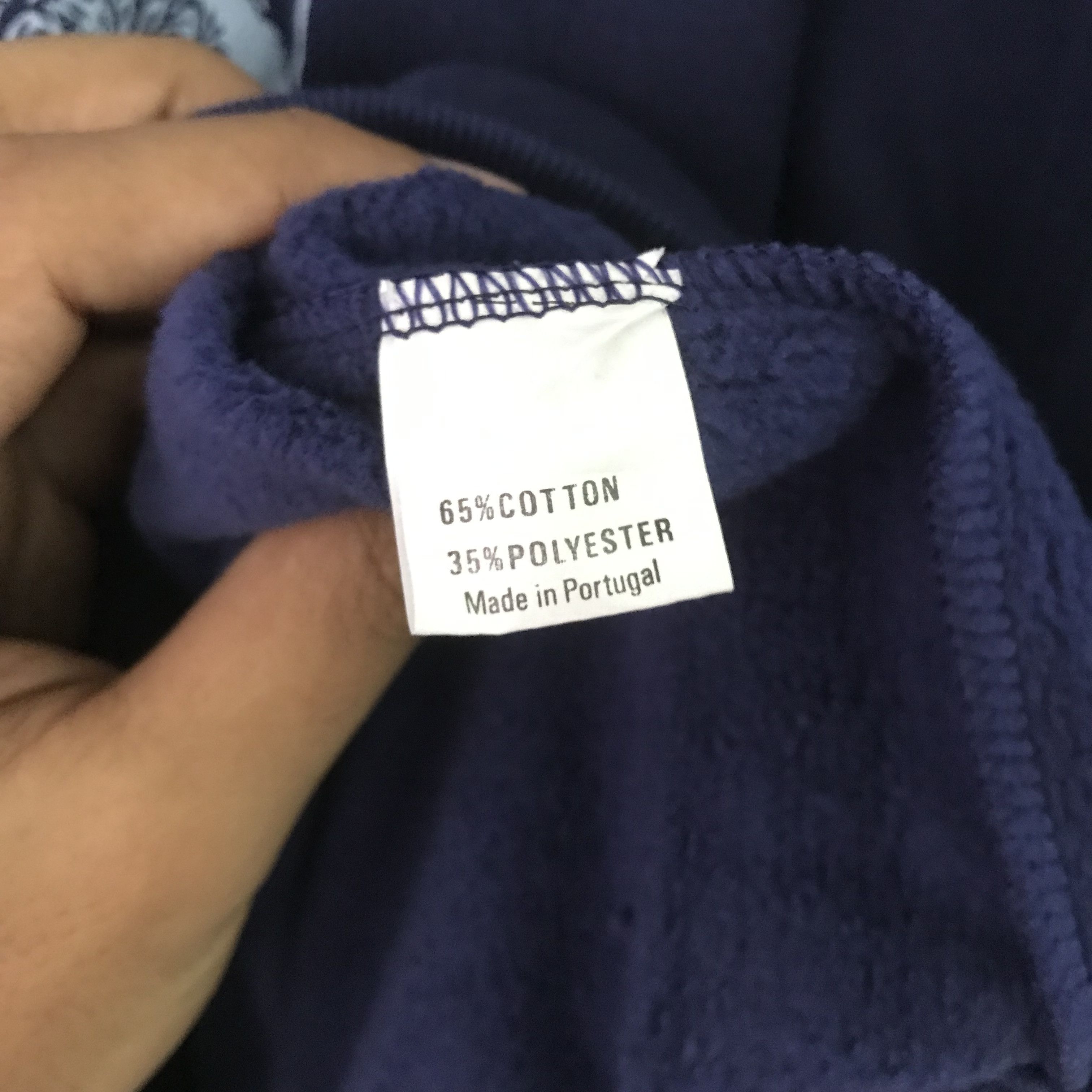 Vintage vintage blue sweatshirt - 628 Size US XL / EU 56 / 4 - 7 Thumbnail