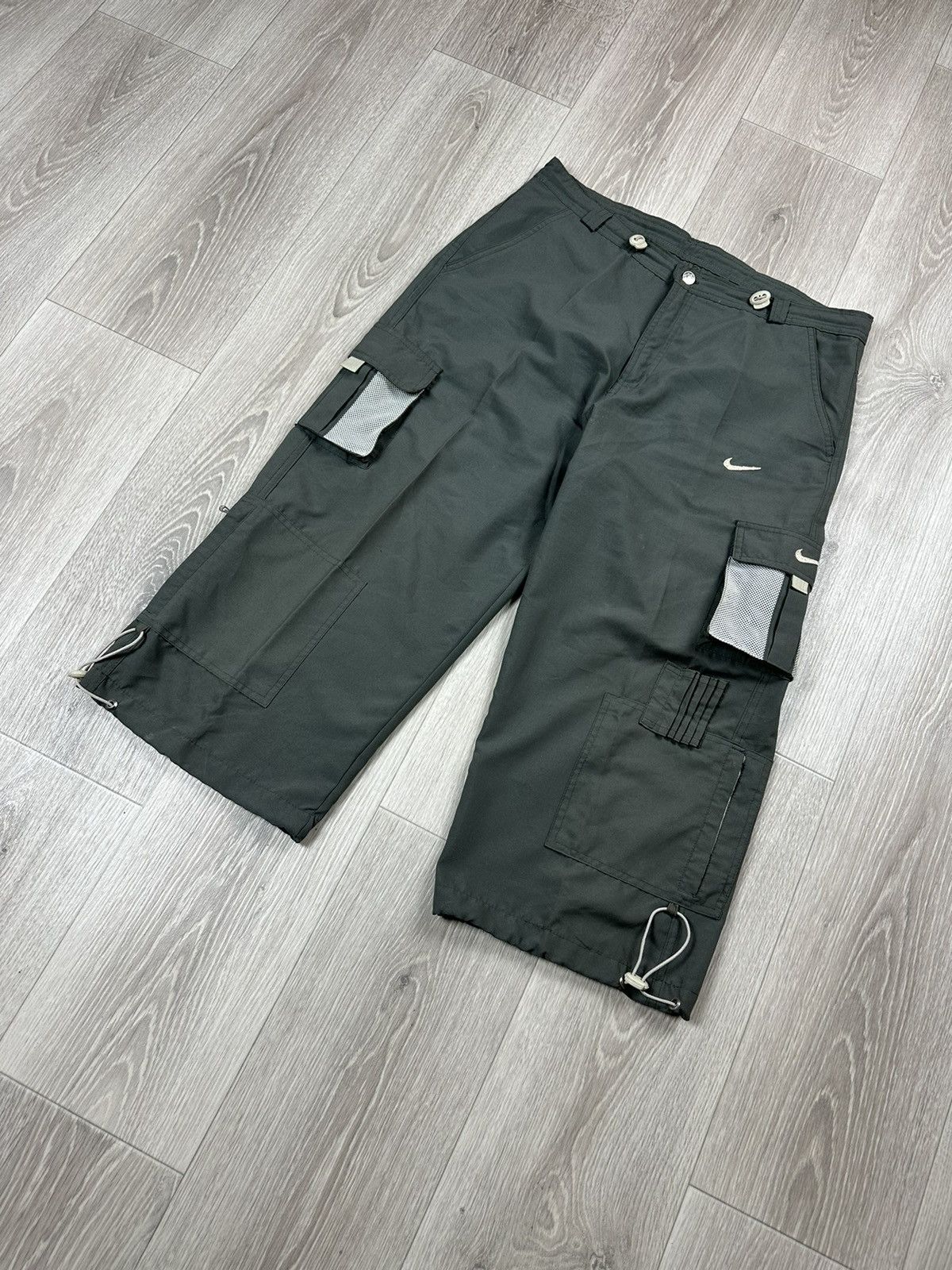 Nike × Vintage Vintage Nike Bridges Y2K Shorts Size US 34 / EU 50 - 3 Thumbnail