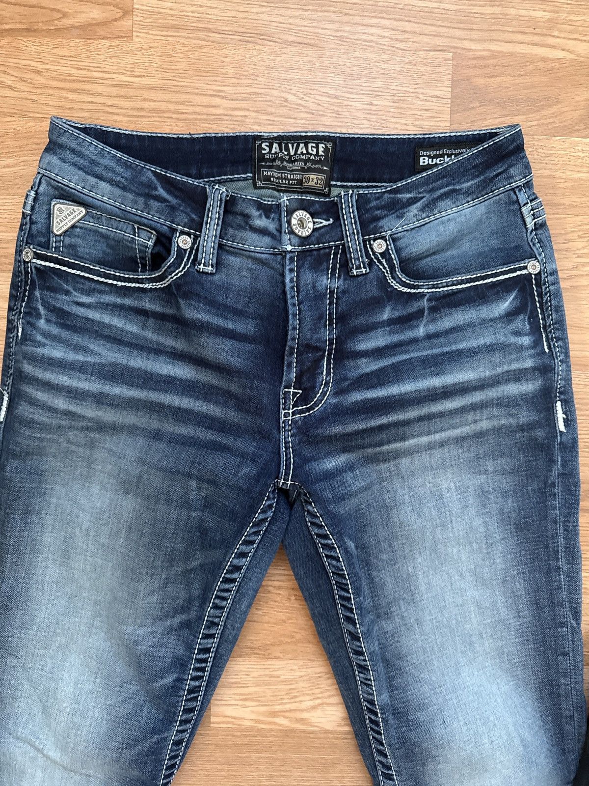 Salvage Salvage Denim Jeans Size US 30 / EU 46 - 2 Thumbnail