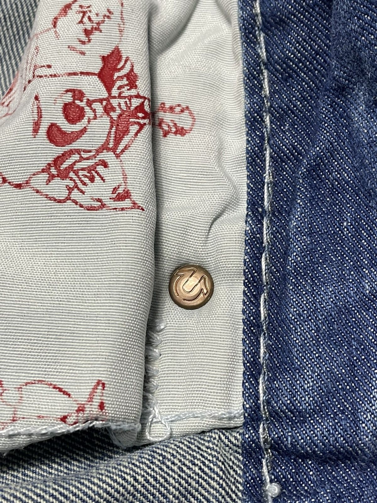 True Religion True Religion Vintage Billy Bigt Baggy Denim Jeans Y2K Blue Size US 36 / EU 52 - 9 Thumbnail
