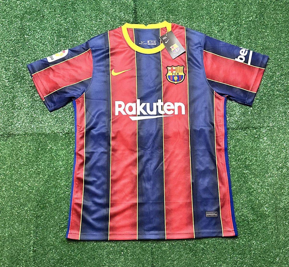 Nike Nike FC Barcelona 2020/21 Lionel Messi Home Football Jersey Size US XXL / EU 58 / 5 - 2 Thumbnail
