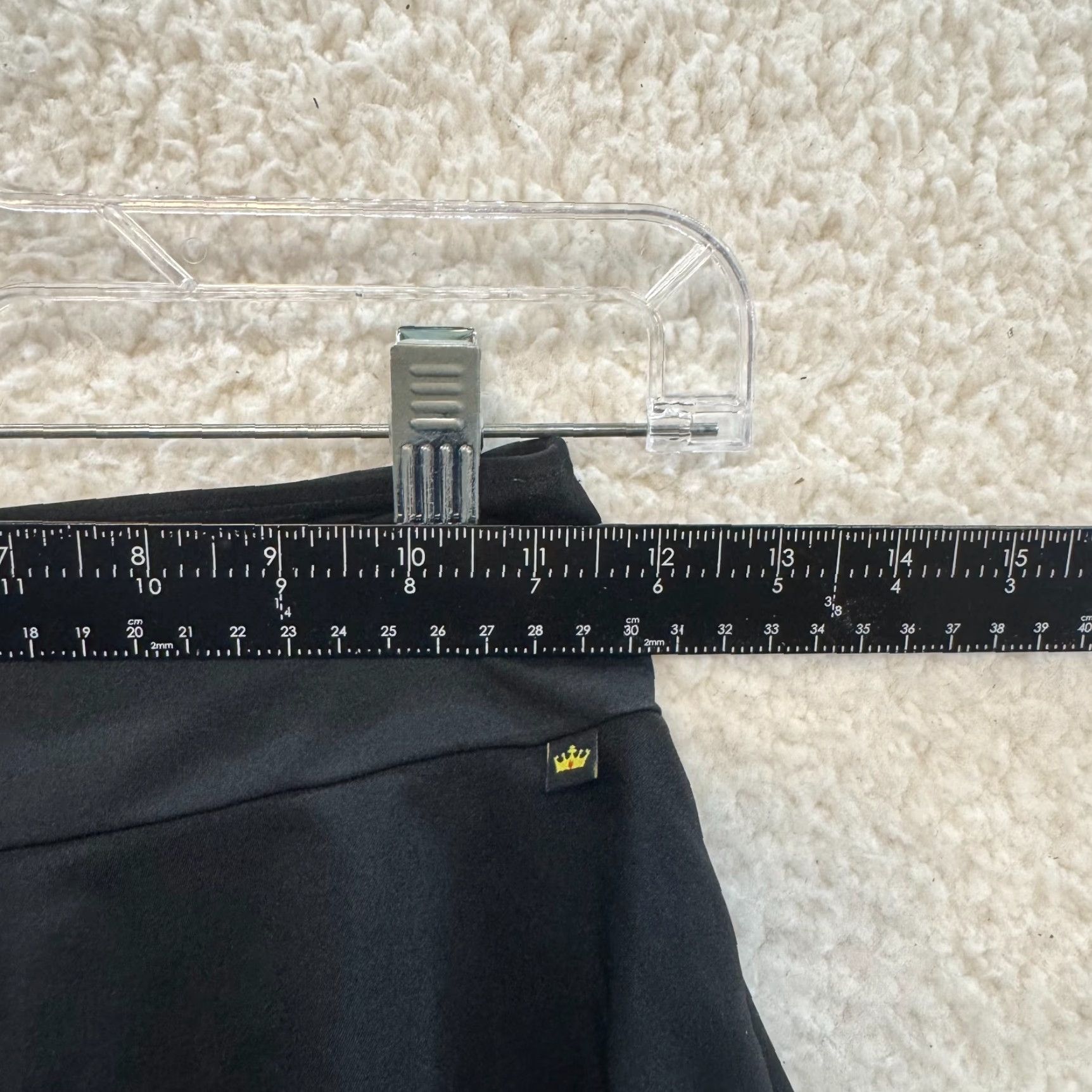 Vintage VINTAGE Y2K Black Mini Skirt XS Size XS Women's Stretch Goth Boho Fairy Whimsigoth Size 26" / US 2 / IT 38 - 4 Thumbnail