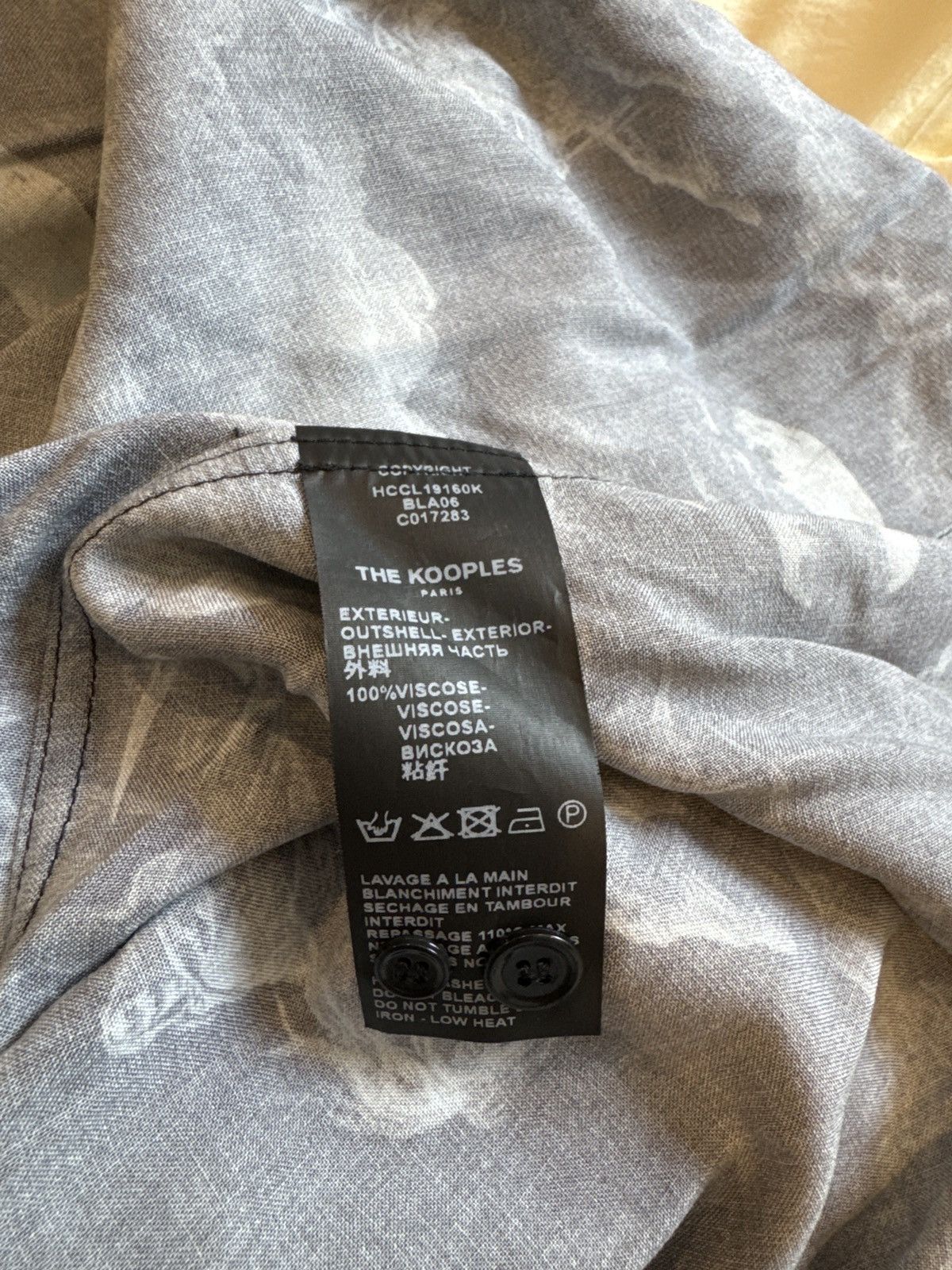 The Kooples The Kooples Button Up Size US XL / EU 56 / 4 - 4 Thumbnail