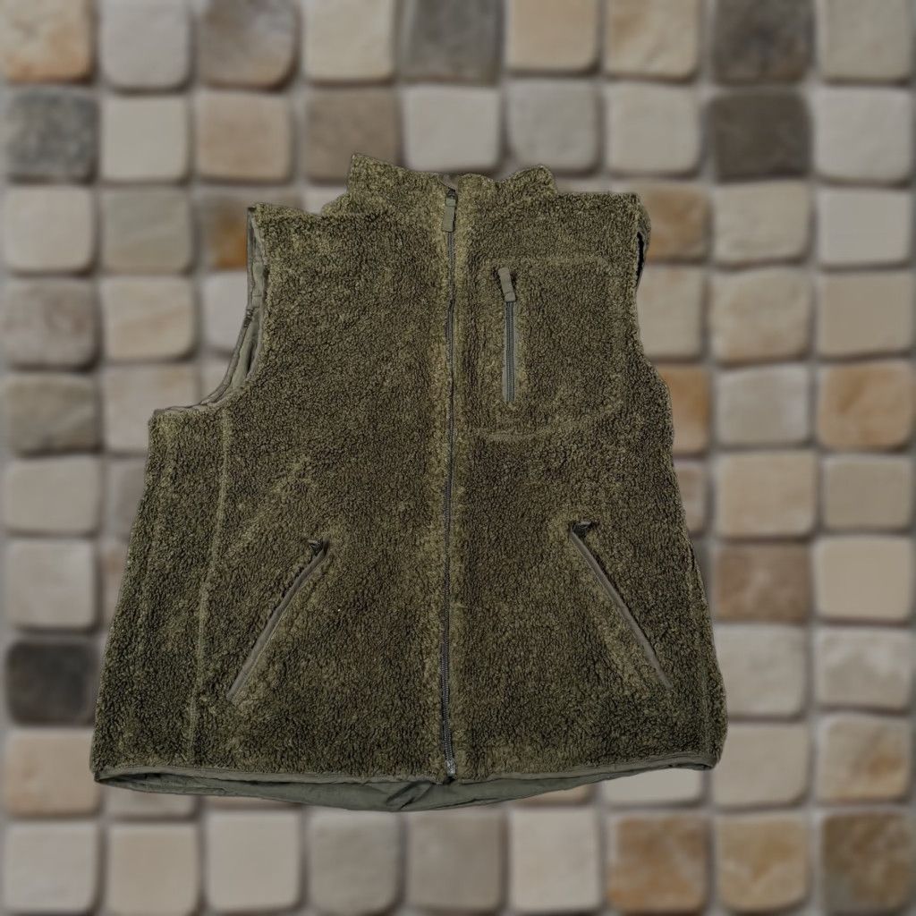 The Territory Ahead VINTAGE Territory Ahead Vest Mens Medium Green Fleece Jacket Full Zip Mock Neck Size US M / EU 48-50 / 2 - 1 Thumbnail