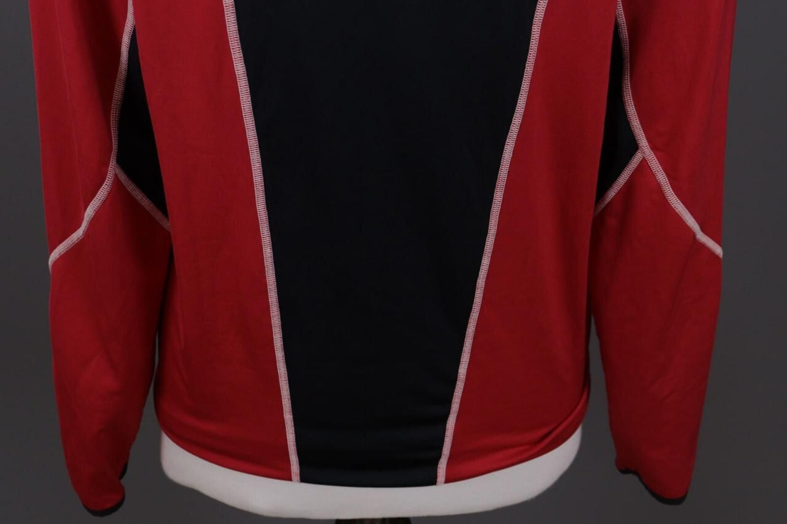 KJUS Mens Kjus Red High Neck 1/4 Zip Activewear Sweater Size 52 L Size US L / EU 52-54 / 3 - 12 Thumbnail