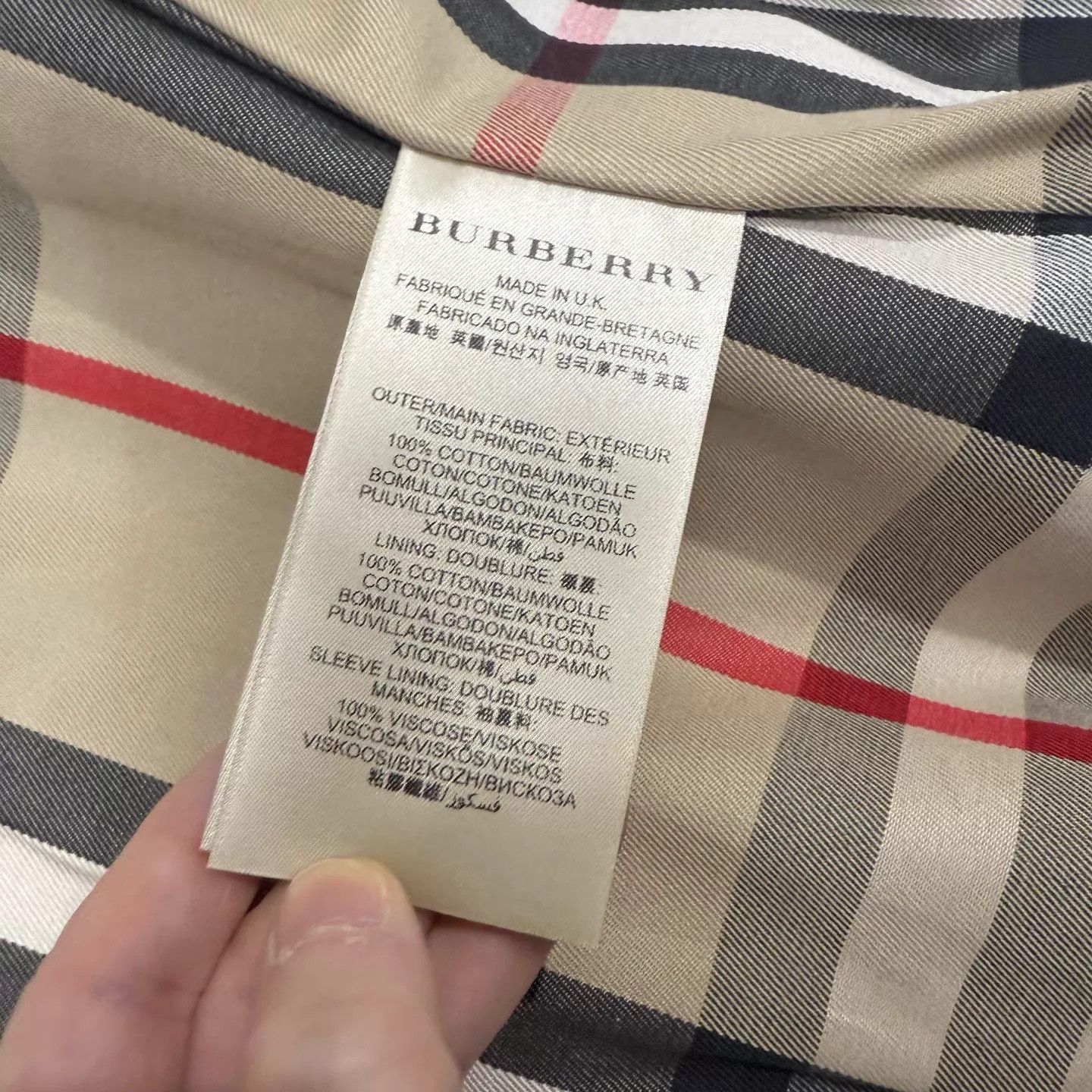 Burberry Burberry khaki trench coat UK8 new with tags Size S / US 4 / IT 40 - 5 Thumbnail