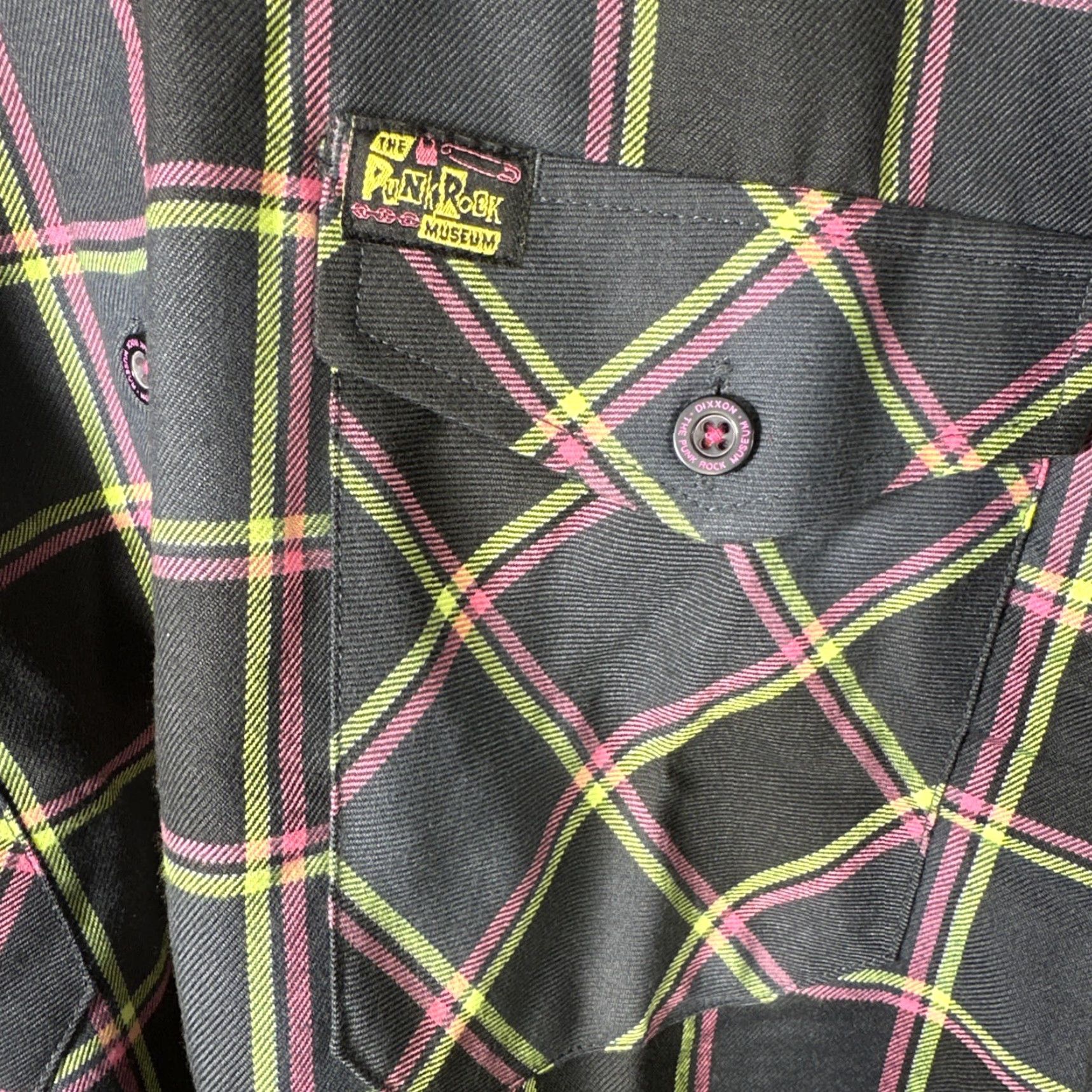 Vintage Dixxon Flannel x Punk Rock Museum Men 4XL Collab Plaid Button-Up Shirt NEW Size US XXL / EU 58 / 5 - 2 Thumbnail