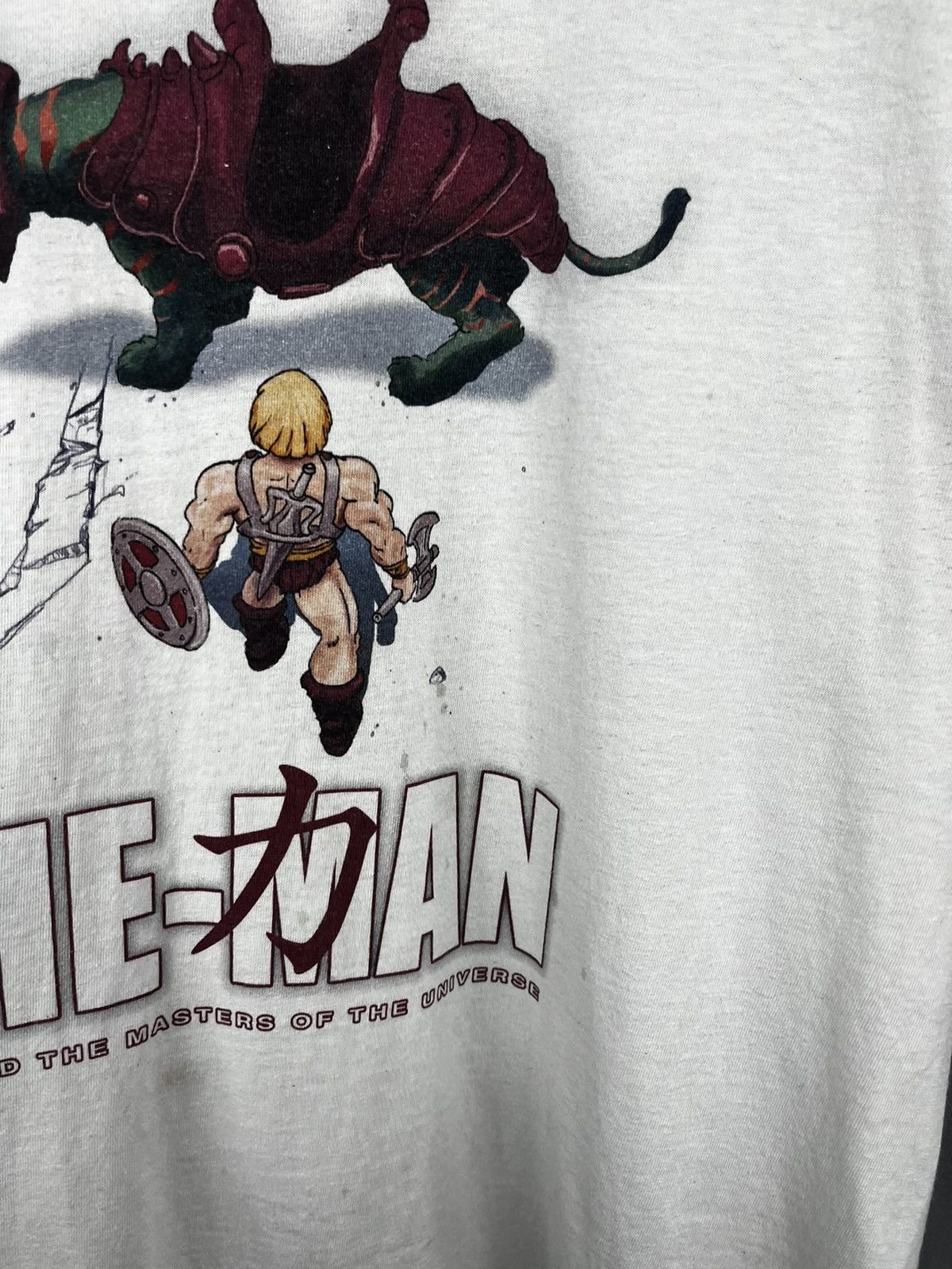 Anime × Vintage He Man t shirt Akira style size L Size US L / EU 52-54 / 3 - 6 Thumbnail
