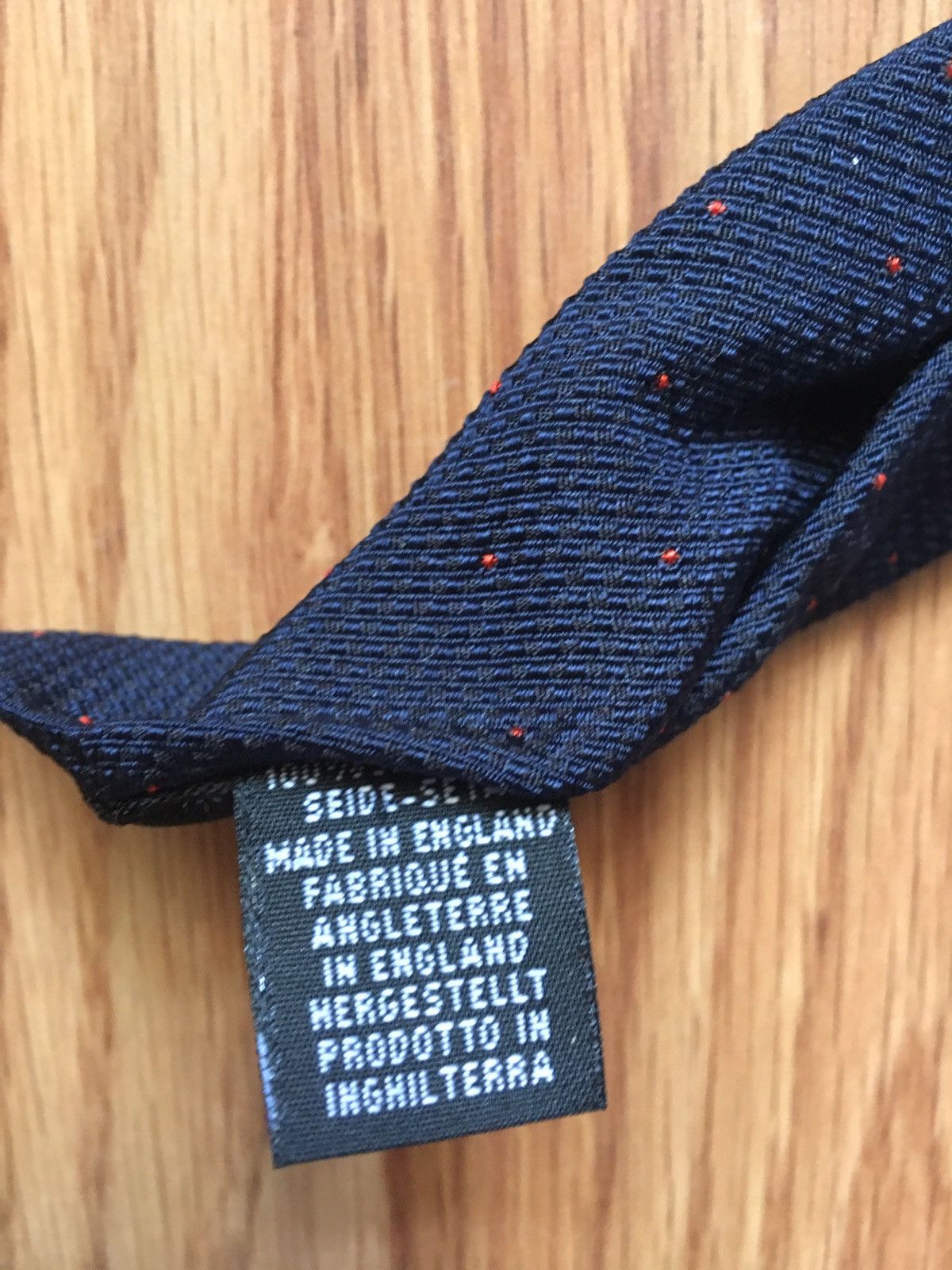 Paul Smith Paul Smith British Collection Blue Silk Mens Tie Size ONE SIZE - 7 Thumbnail