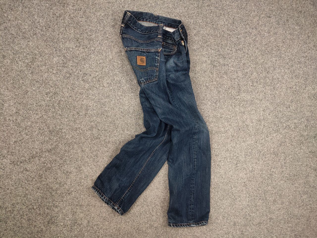 Carhartt Vintage 90's Carhartt Work Pronco Pocket Faded denim Jeans Size US 28 / EU 44 - 2 Thumbnail