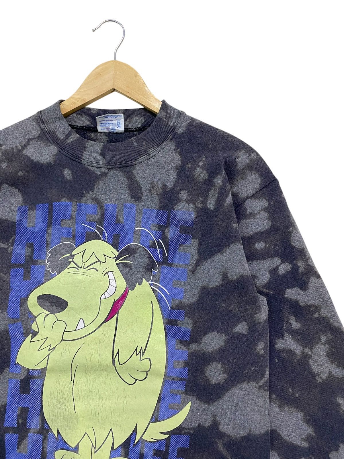 Vintage Vintage 90s Muttley Hanna Barbera Cartoon Sweatshirt | M | Size US M / EU 48-50 / 2 - 2 Thumbnail