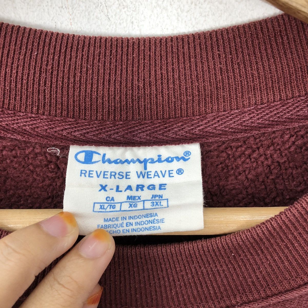 Champion CHAMPION Rare Monogram Spellout Design Sweatshirt Size US XXL / EU 58 / 5 - 5 Thumbnail