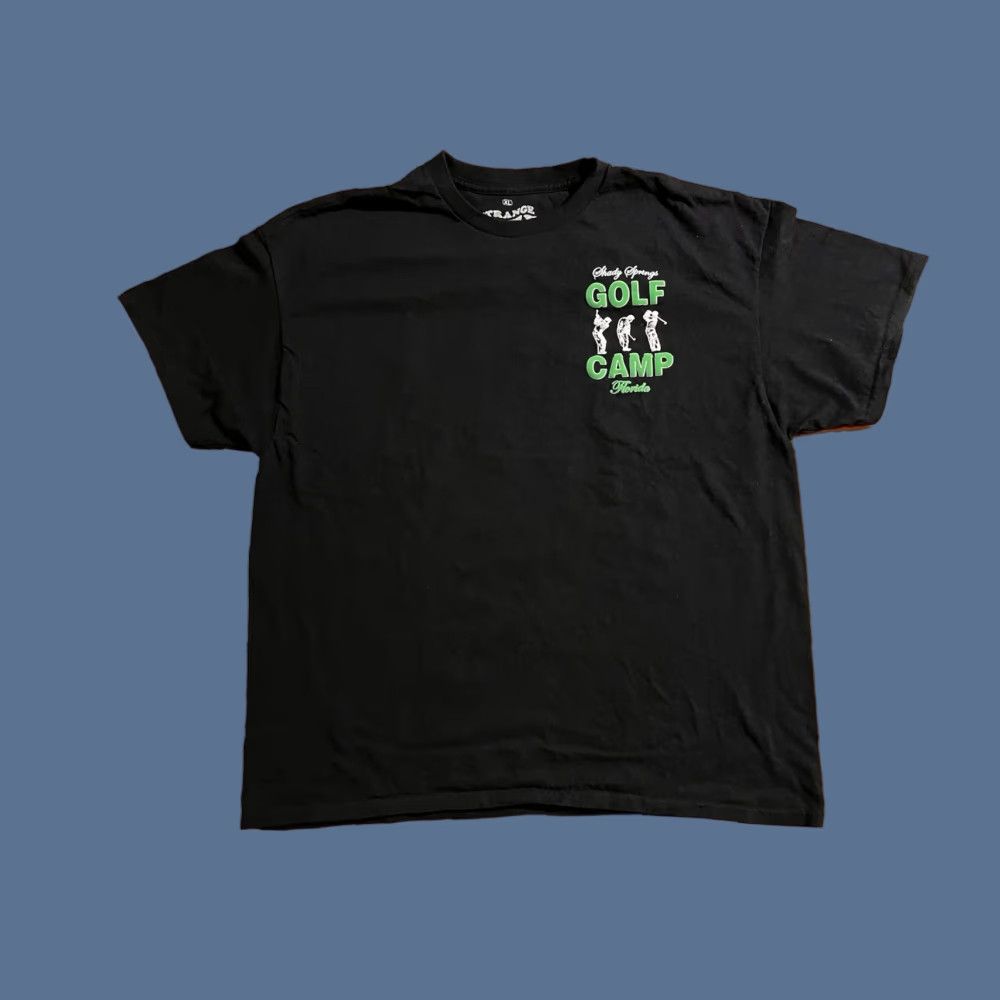 Vintage Shady Springs Golf Camp Florida Everybody Swings Shirt Men’s XL Black Size US XL / EU 56 / 4 - 1 Thumbnail