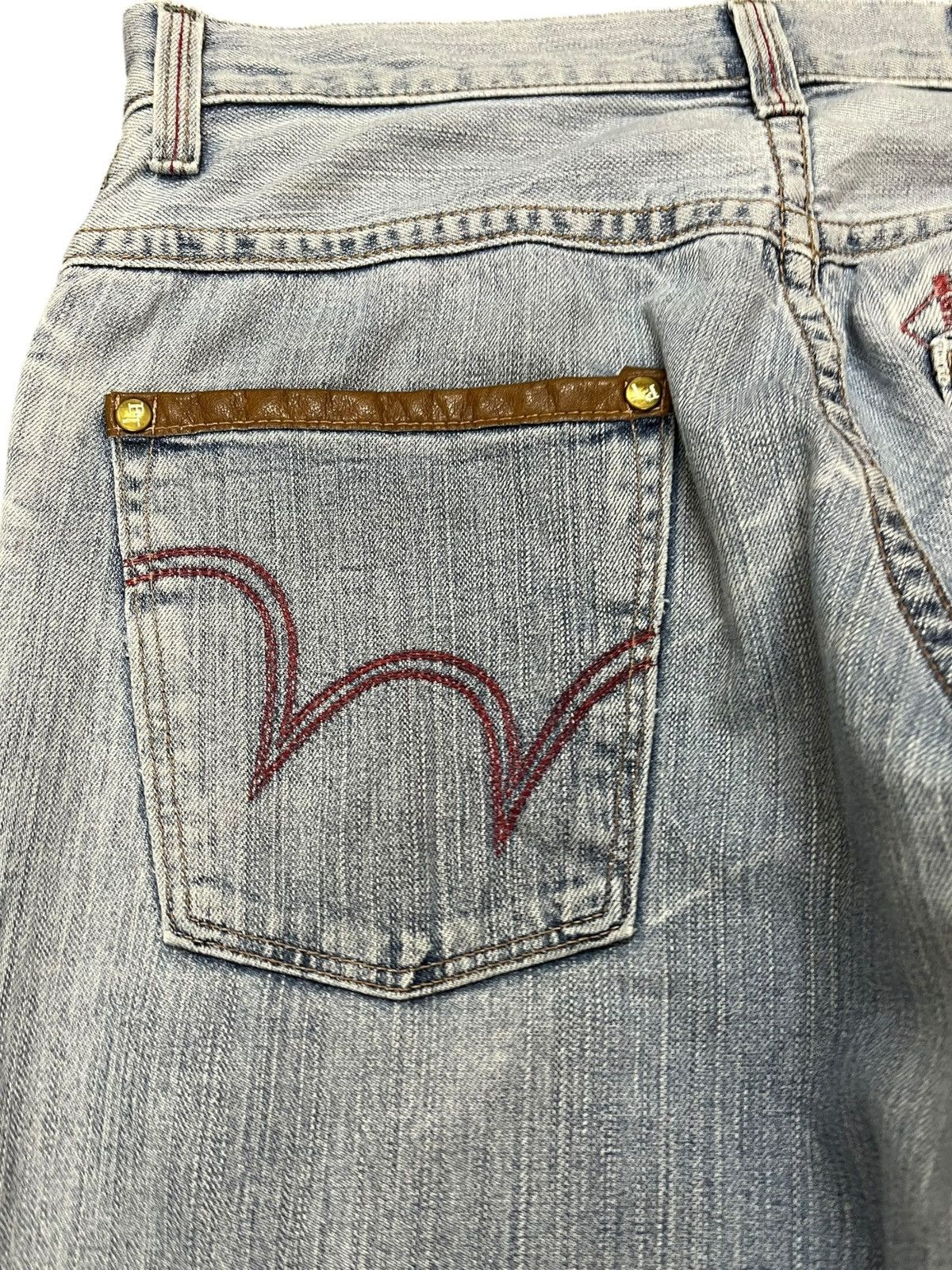 Edwin Vintage Edwin Bluetrip Faded Flare Denim Size US 32 / EU 48 - 7 Thumbnail