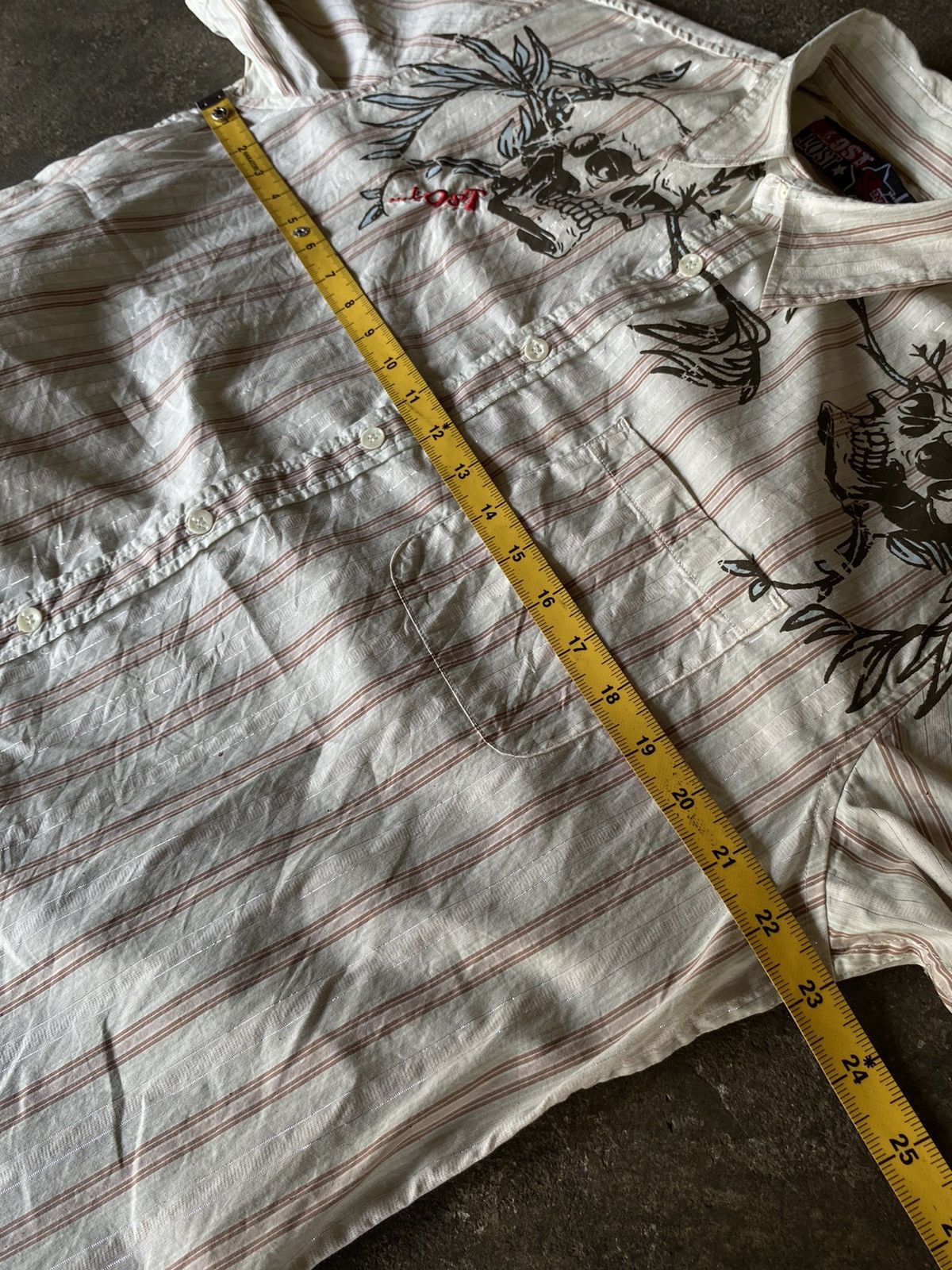 If Six Was Nine LOST ENTERPRISES SKULL SHIRT Size US XL / EU 56 / 4 - 8 Thumbnail
