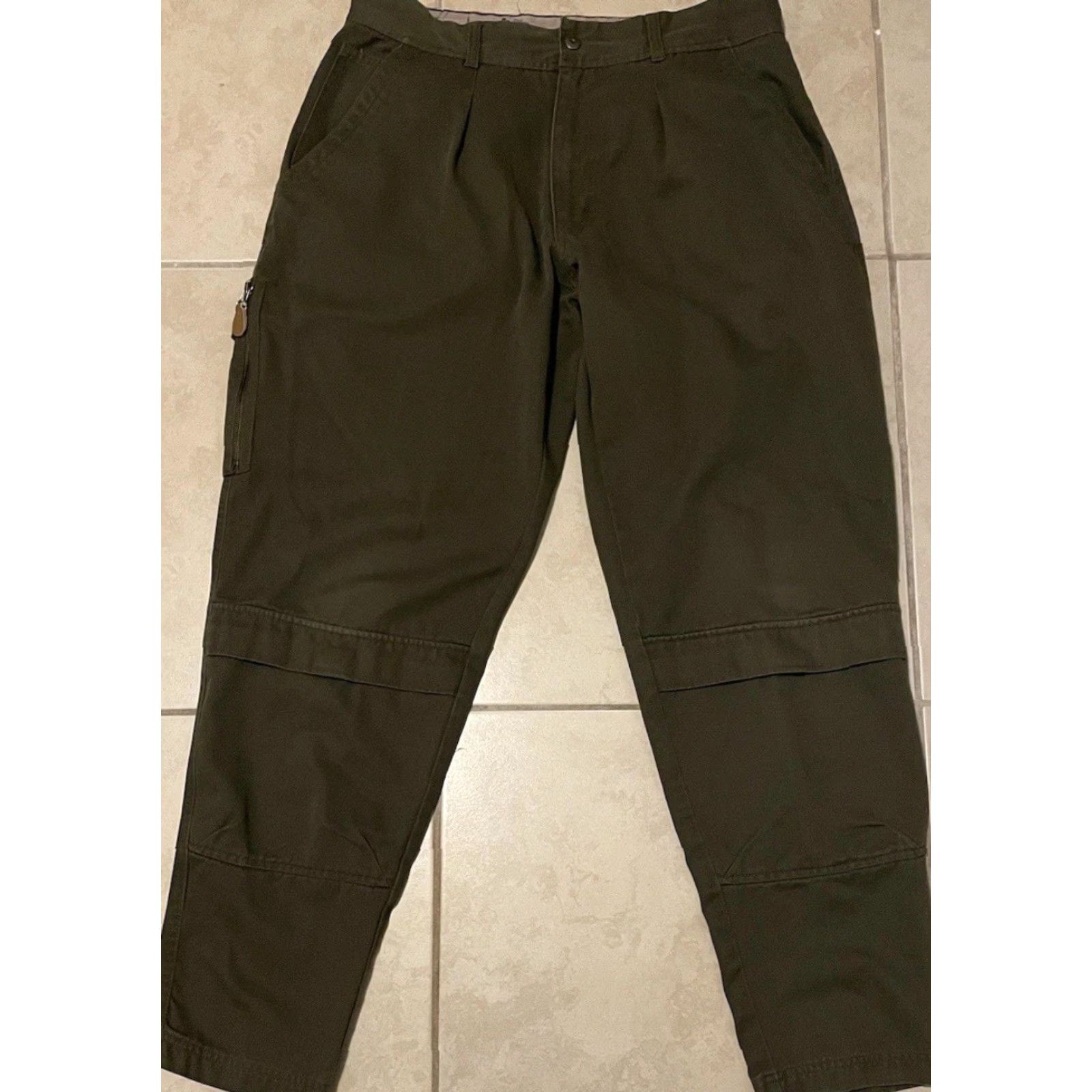 Bugle Boy Vtg 90s Bugle Boy Special Forces Cargo Pants 36 Army Military Flight Skate Grunge Paratrooper Mens Pants Green 36 Cargo Utility Fatigue Distressed 90s Size US 36 / EU 52 - 2 Thumbnail