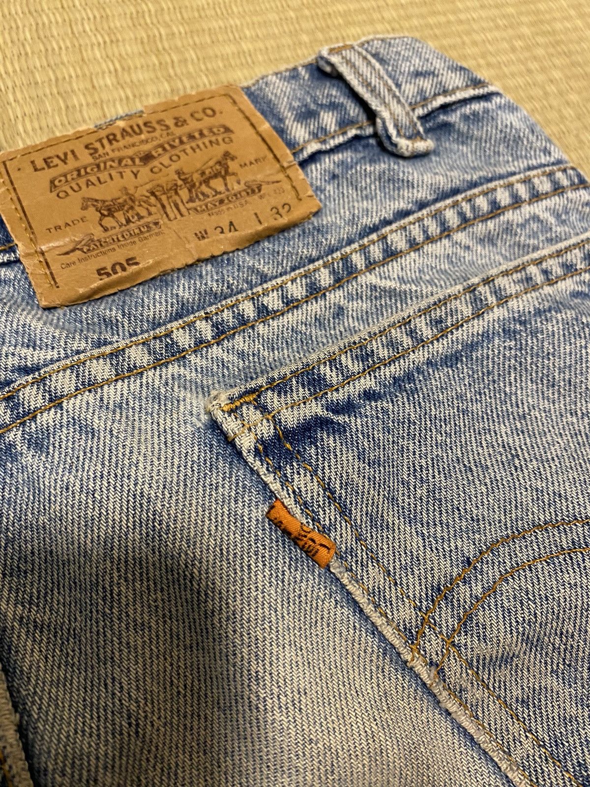 Levi's Vintage Clothing Levi’s Orange Tag 34x32 Size US 34 / EU 50 - 4 Thumbnail