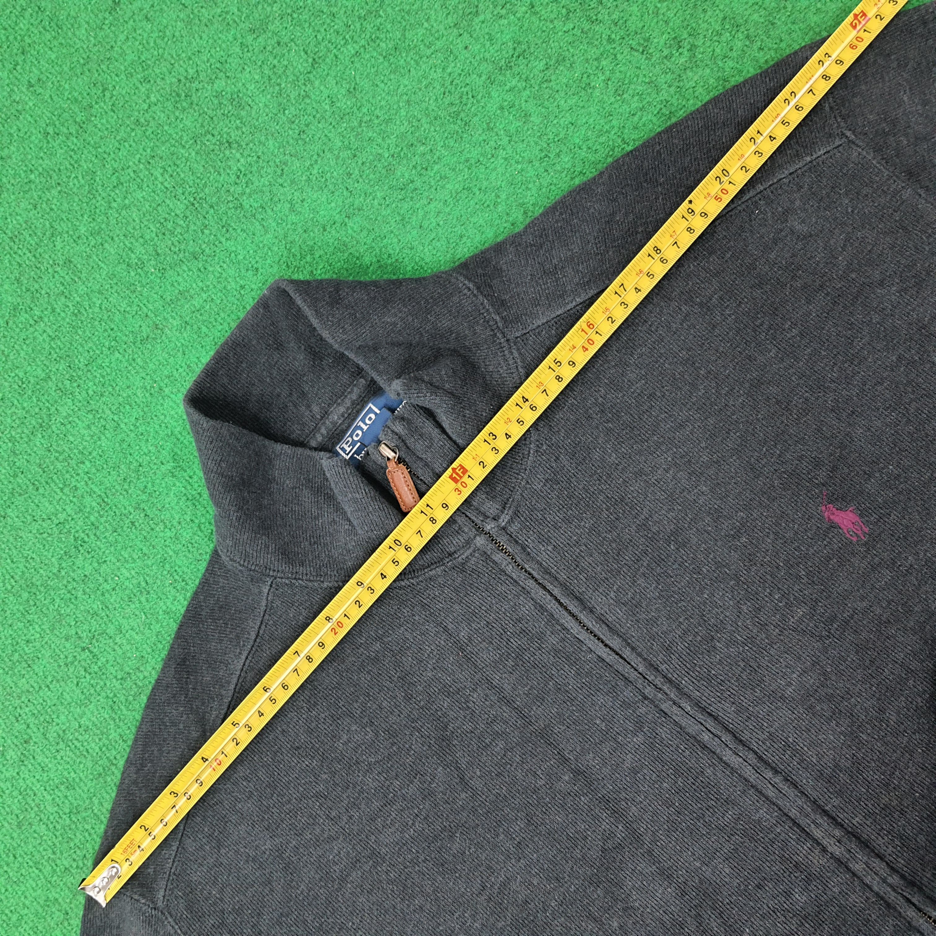 Polo Ralph Lauren Vintage POLO Ralph Lauren Full Zipper Sweatshirt C257N3 Size US XXL / EU 58 / 5 - 10 Thumbnail