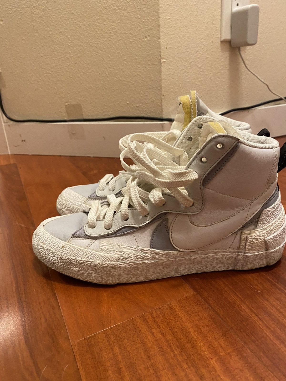 Nike × Sacai Hi-top Nike x Sacai Blazers Size US 8.5 / EU 41-42 - 6 Thumbnail