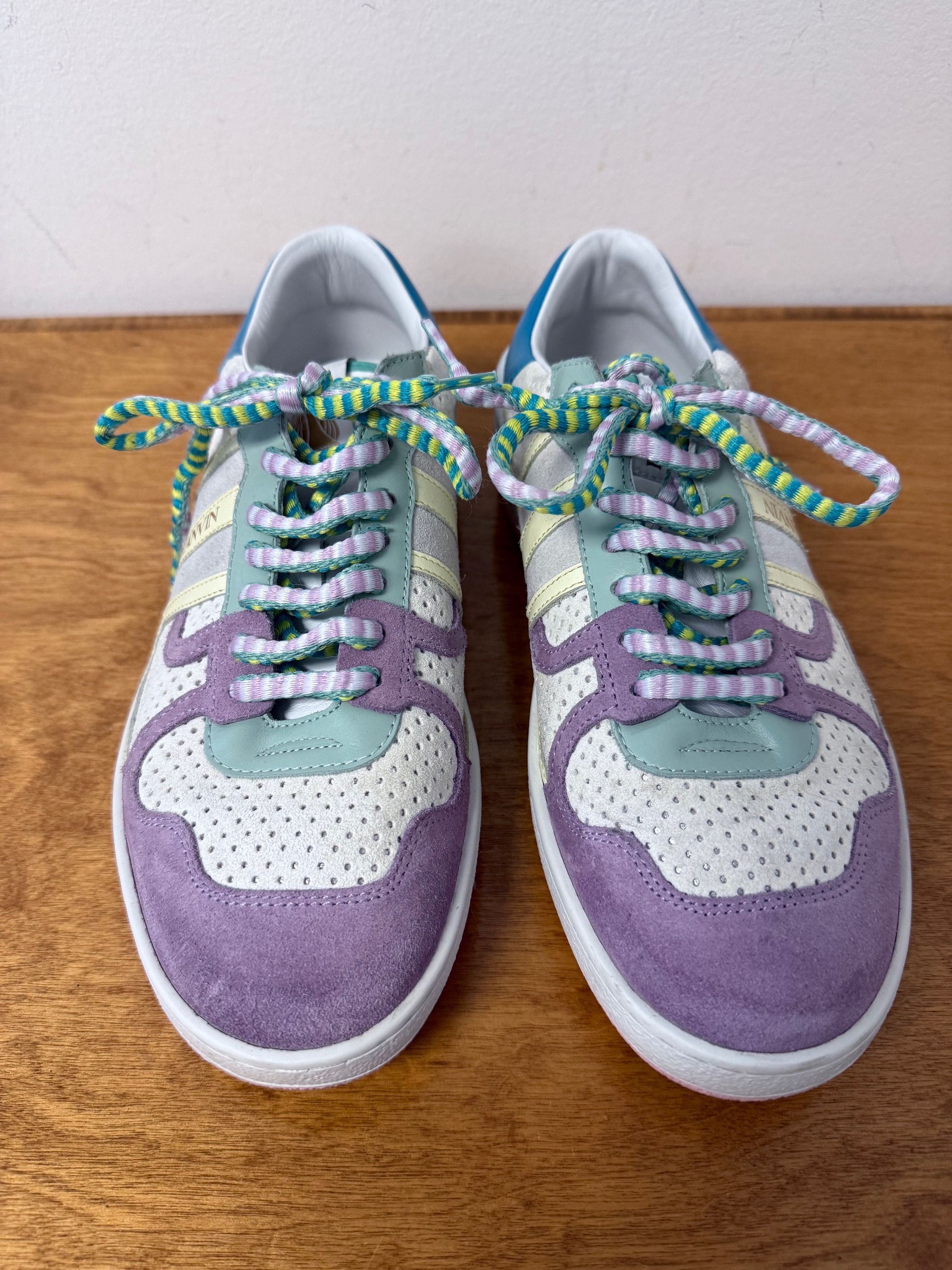 Lanvin Lanvin Multicolor Pastel Sneakers EU 40 / US 10 Size US 10 / IT 40 - 1 Thumbnail