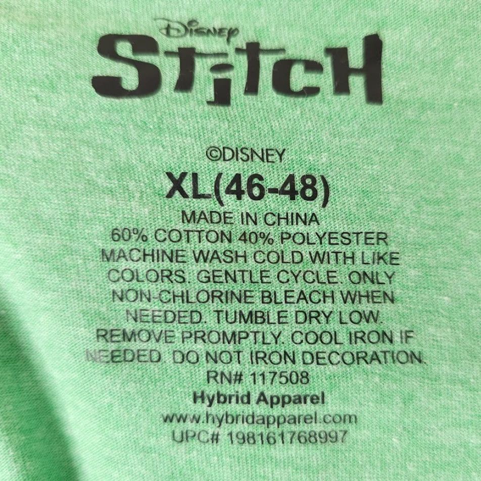 Disney Lilo & Stitch T Shirt Mens XL Green St Patricks Day Lucky Me Disney Shirt Mens XL Green St Patrick's Day Disney Size US XL / EU 56 / 4 - 5 Thumbnail