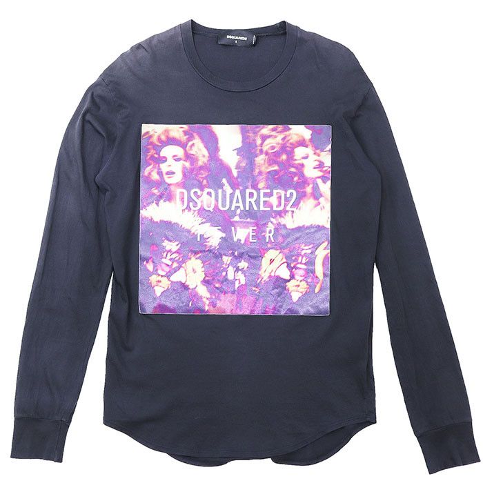 Other Other DSQUARED2 FEVER T-shirt Cotton Long Sleeve T-shirt Cotton T-Shirts Size ONE SIZE - 1 Thumbnail