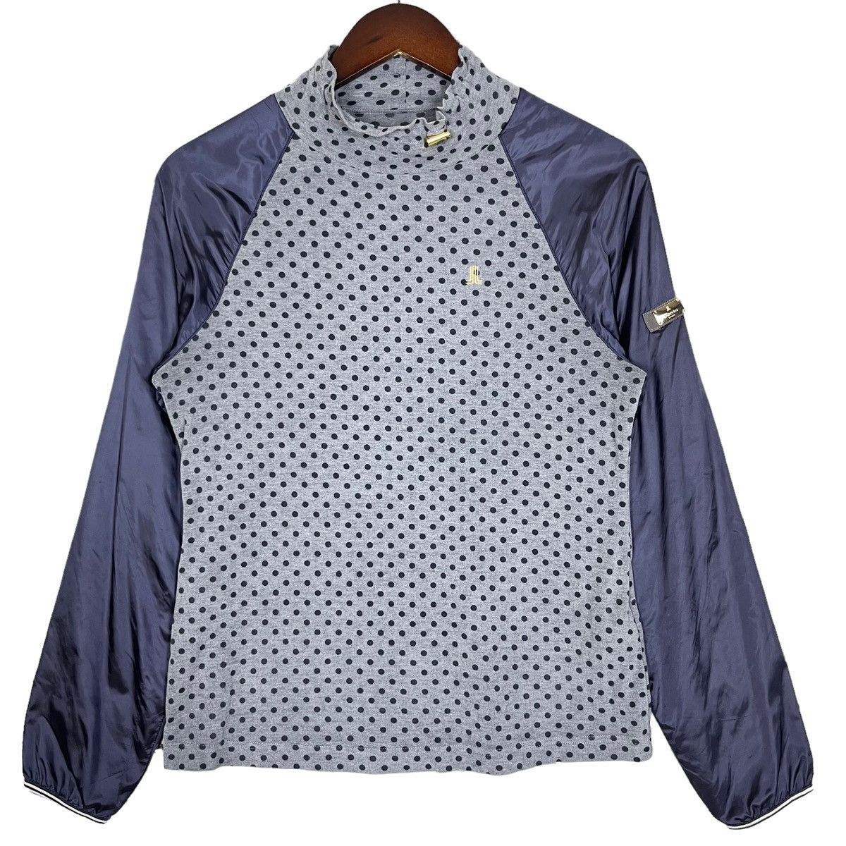 Lanvin Sport Polka Dots Women Long Sleeve Shirt