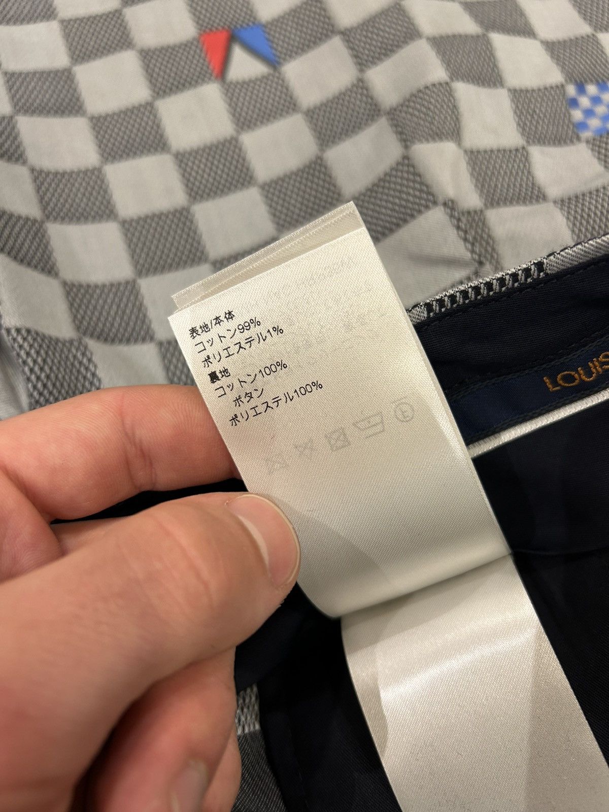 Louis Vuitton 37th Americas Cup Damier Shorts