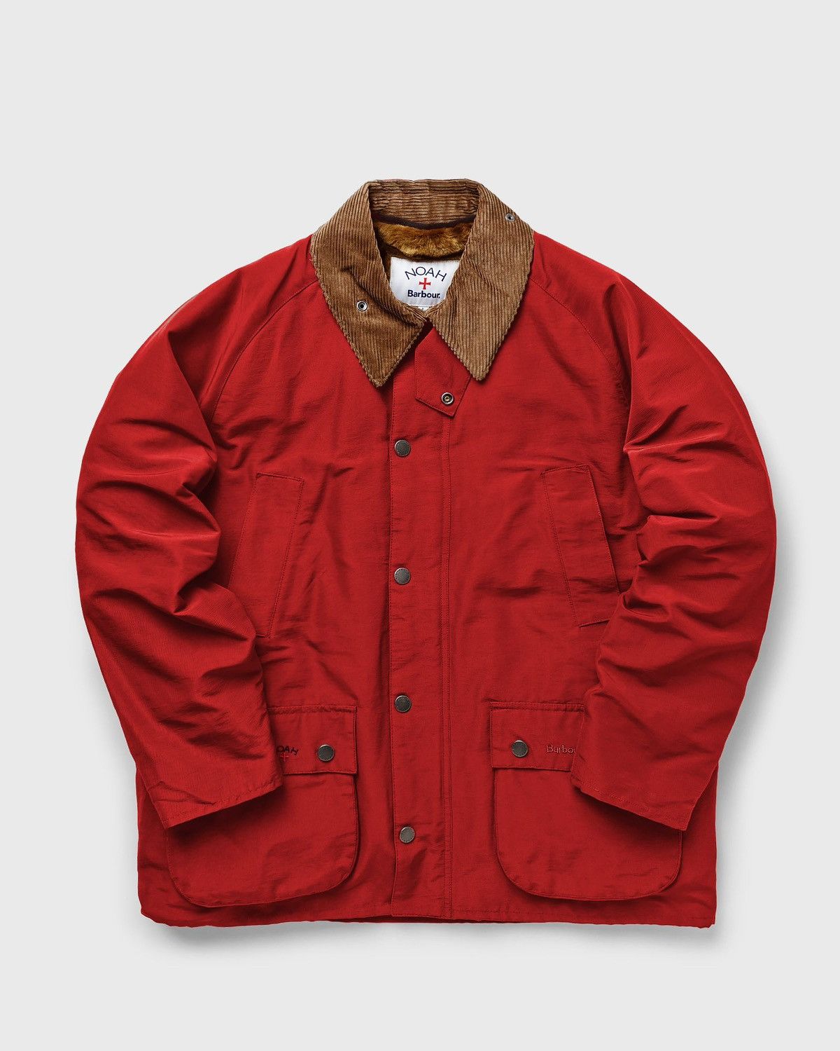 Barbour × Noah NOAH BARBOUR BEDALE - RED Size US S / EU 44-46 / 1 - 1 Thumbnail